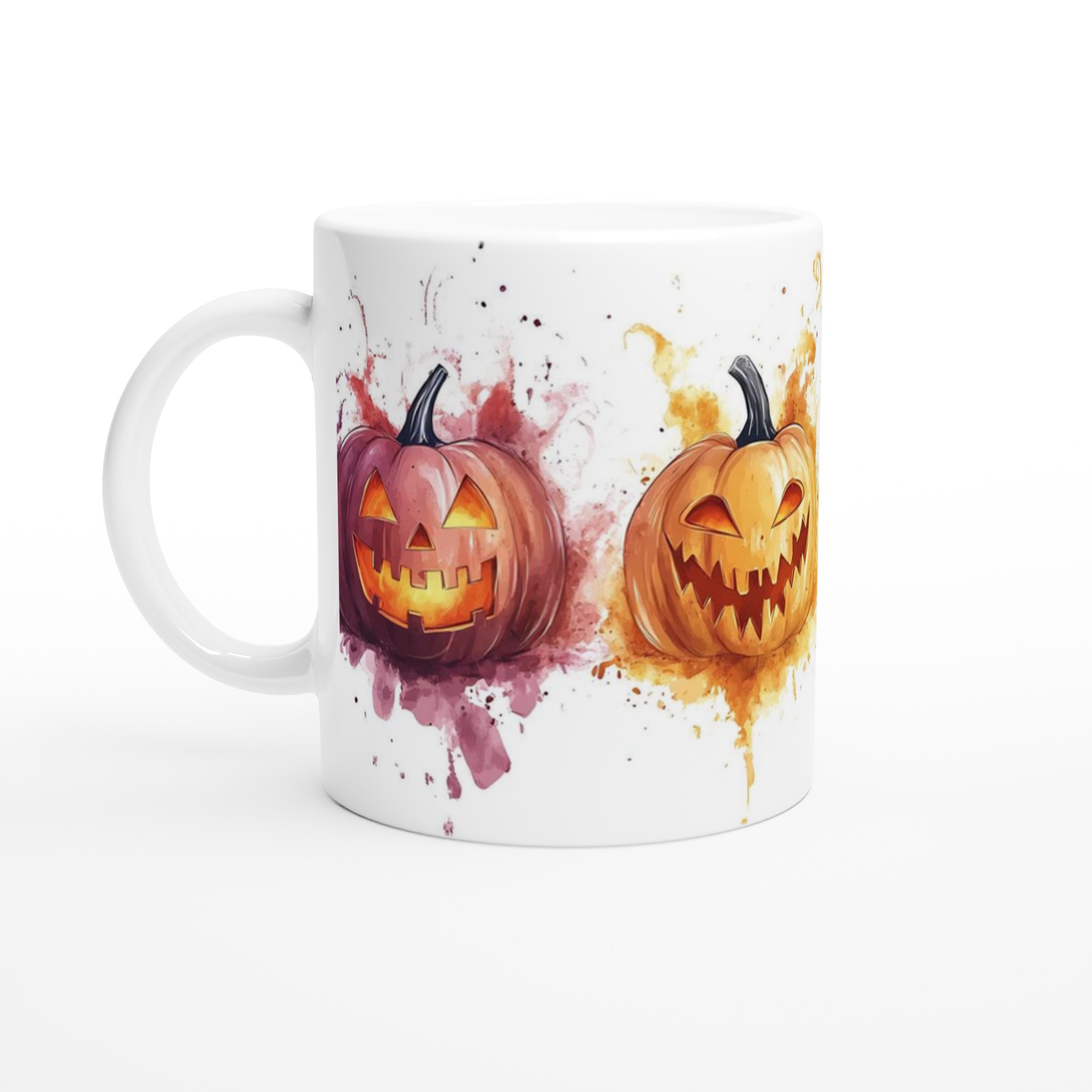 Färgsprakande Halloween Pumpa Mugg – Spöklikt rolig keramikmugg i ditt val av sju livfulla färger 1 8fbd6bb2-80e4-41d4-ad59-57f181d9c056