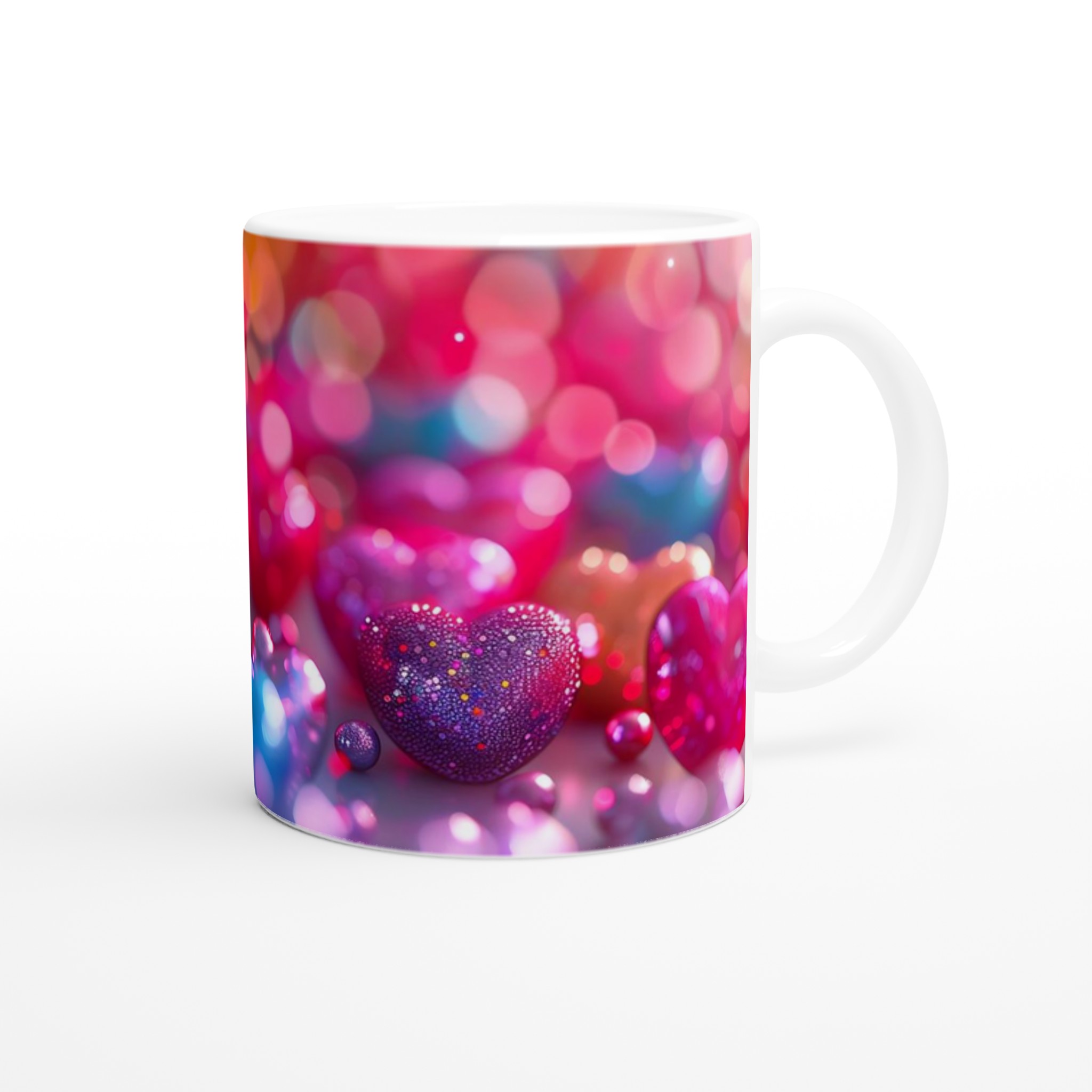Kärlek i Varje Klunk: 11oz Keramikmugg med Glittrande Hjärtan – Välj Din Favoritfärg! 9 8fdb0f66-f1e7-4803-8da2-1f2e1acfac31