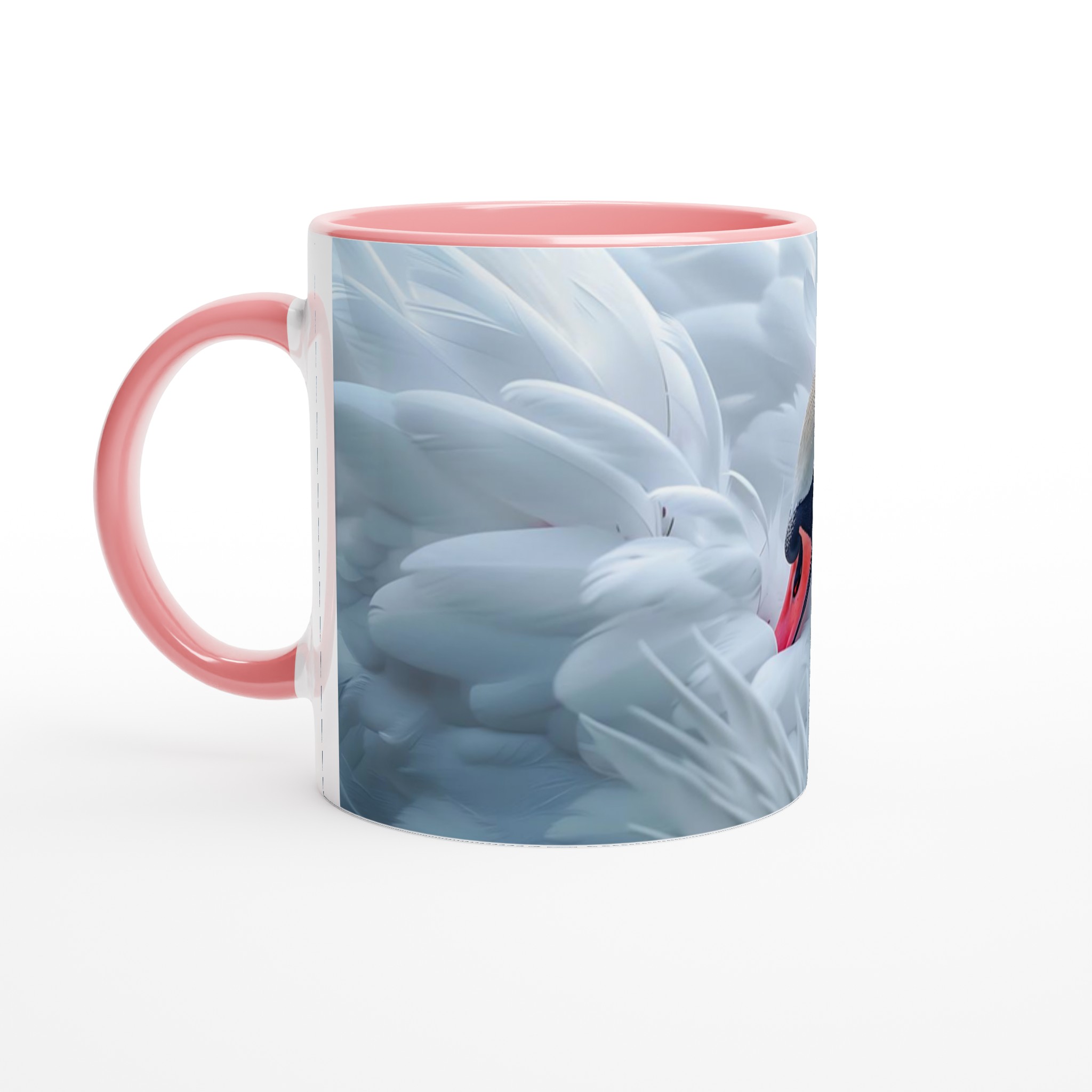 Elegant Svankärlek 11oz Keramisk Mugg – Dröm Dig Bort i Fjädermjuk Perfektion 6 901d8356-3194-4a8f-9e34-7501bae6c940