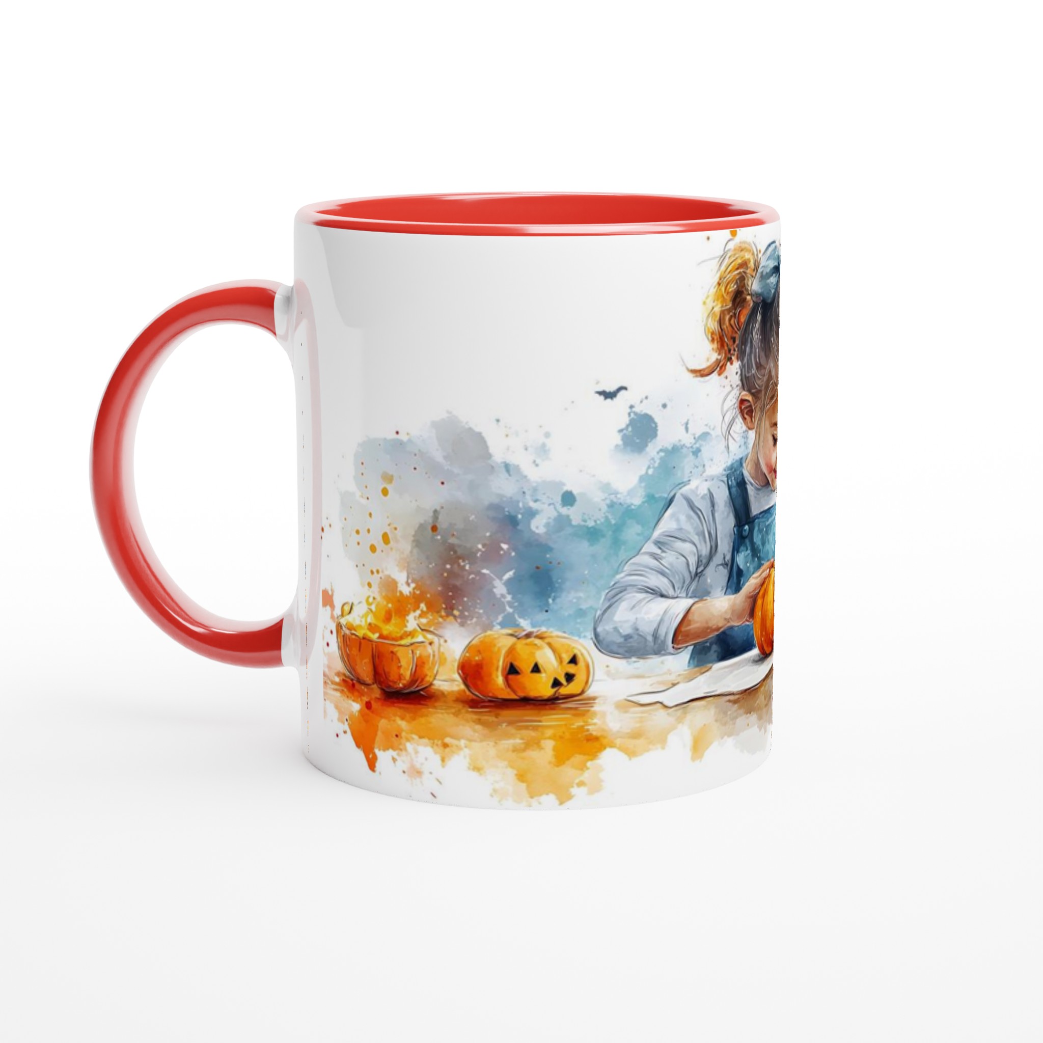 Magiska Halloween-minnen: Keramikmugg med vattenfärgstryck – Välj din färg! 5 903c2f39-5503-47c7-92ee-505a3966d06c