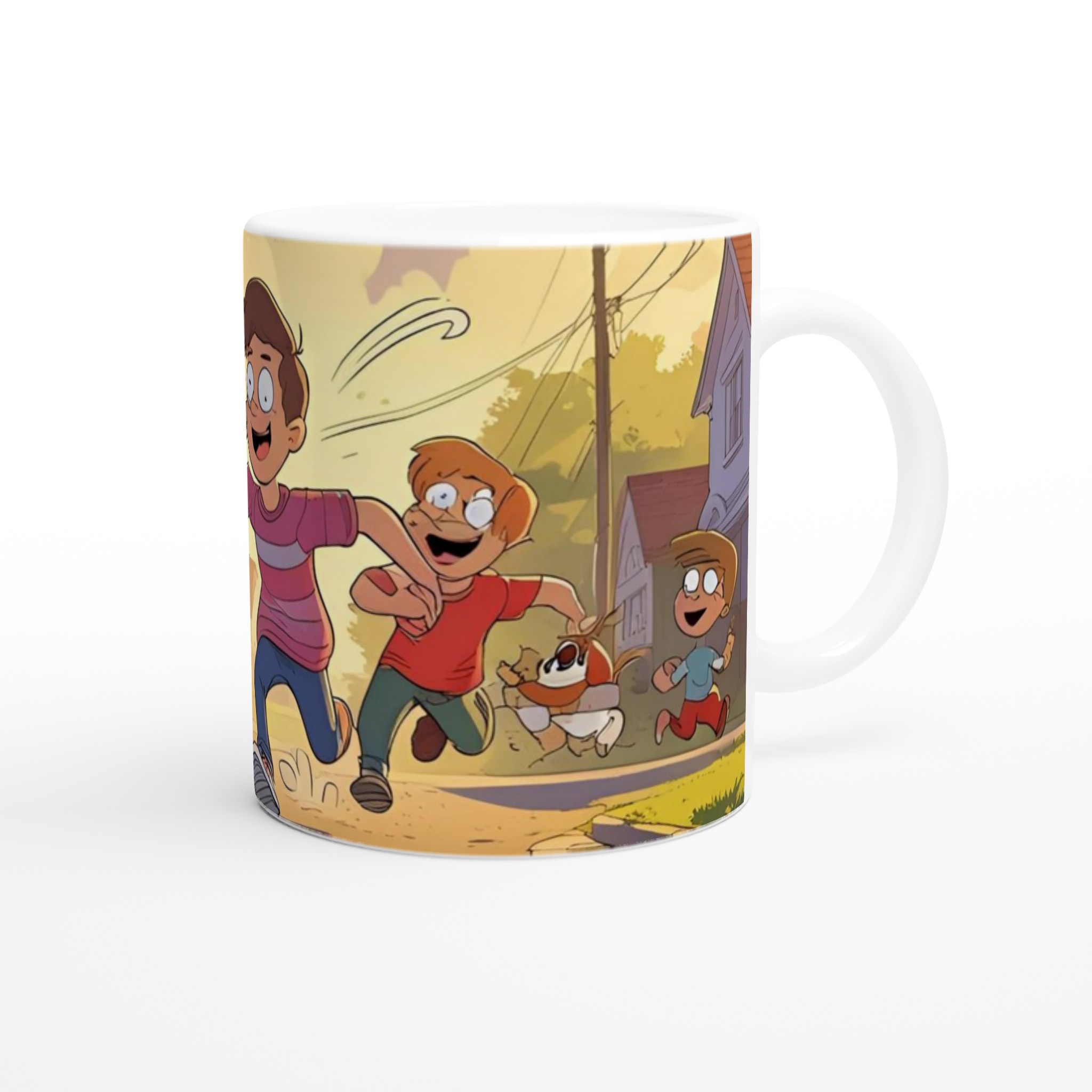 Livfull 11oz keramisk mugg med lekfull design i flera keramiska färger 9 9070c02a-5a67-43b5-ac84-2ba17877f68f