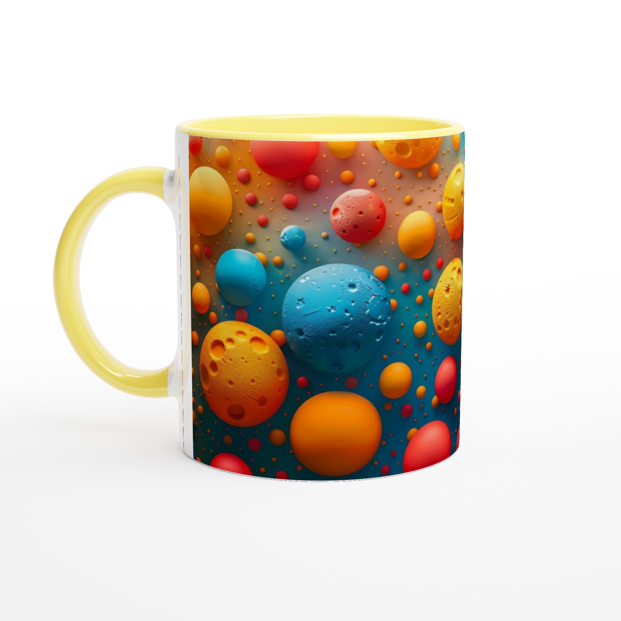 Kosmisk Färgexplosion Mugg – Unik 11oz Keramikmugg i ditt val av sju livfulla färger 3 90aa0ad9-cb9e-46dc-9819-467427d0413e