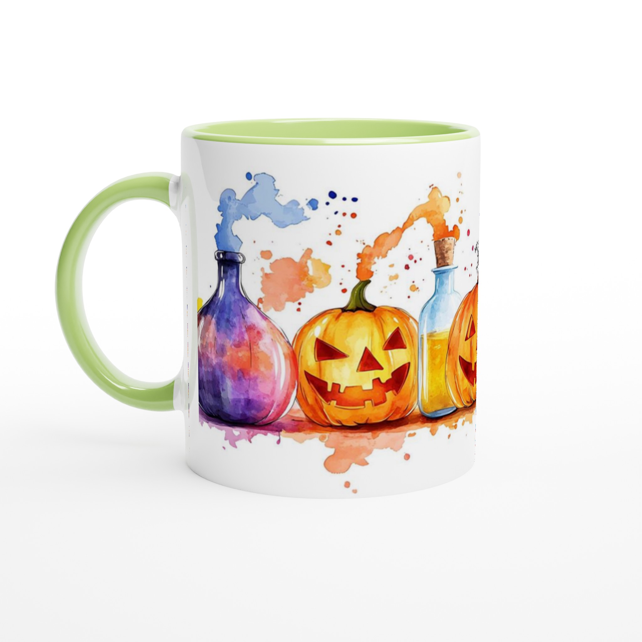 Spooky Brews & Happy Pumpkins – Färgstark Halloween Keramikmugg i ditt val av 7 nyanser 7 90c223f4-8fc0-4a3d-99b2-87b3e9837b9d