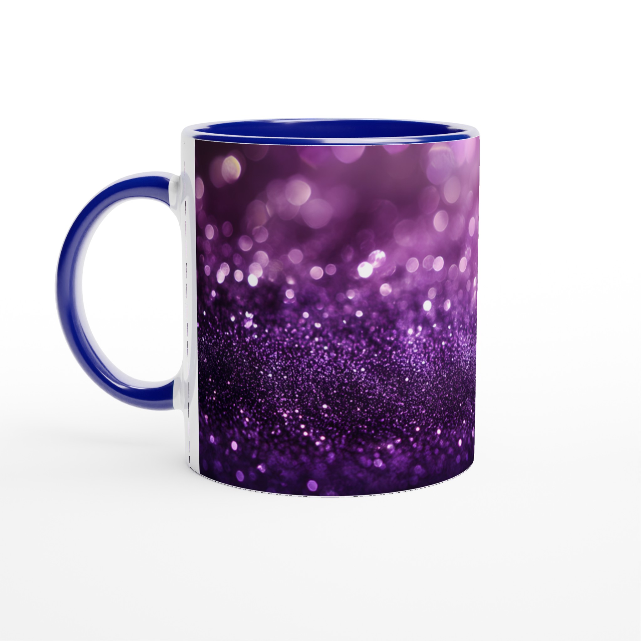 Glittrande Lila Keramikmugg – 11oz kaffemugg för en touch av glamour 2 90c8dd66-67d2-4482-9403-c5aa1018eb79