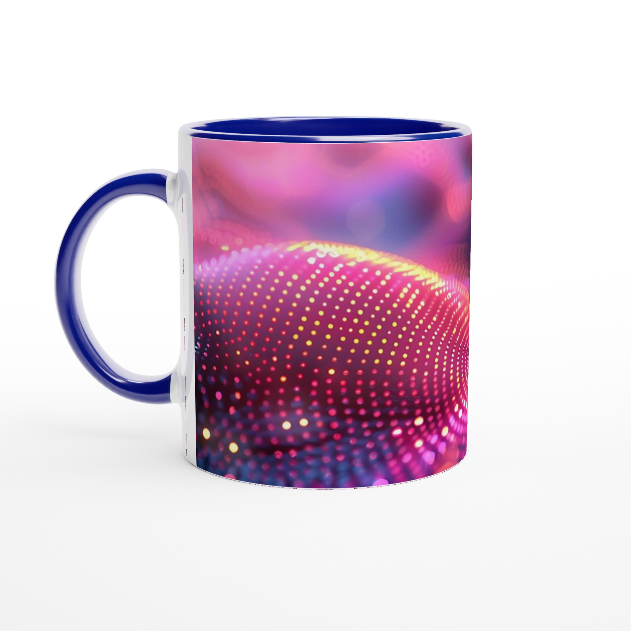 Glödande Neon Design Keramikmugg - 11oz, Perfekt för Livfulla Drycker 2 910fc38b-d69e-4d6b-a389-e9f25dcedde4