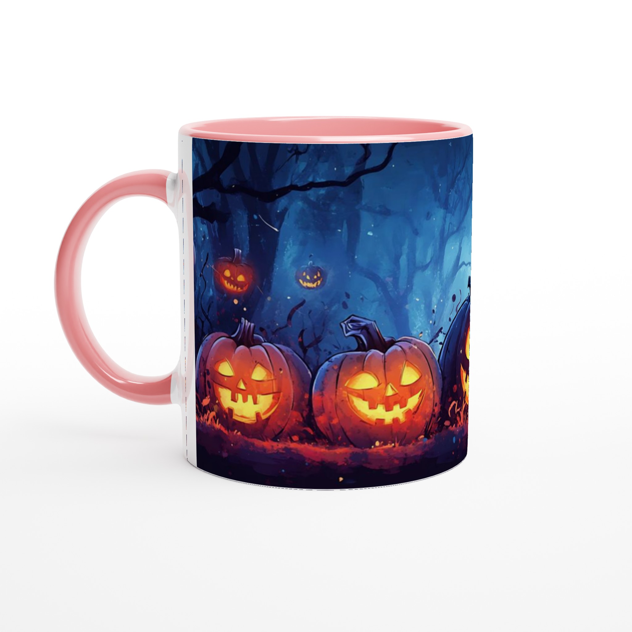 Spöklik Halloween Pumpamugg – 11oz Keramikmugg för Skrämmande Goda Drycker, Välj din Färg! 6 9165f837-672b-4e6a-a89d-076b097e71ad