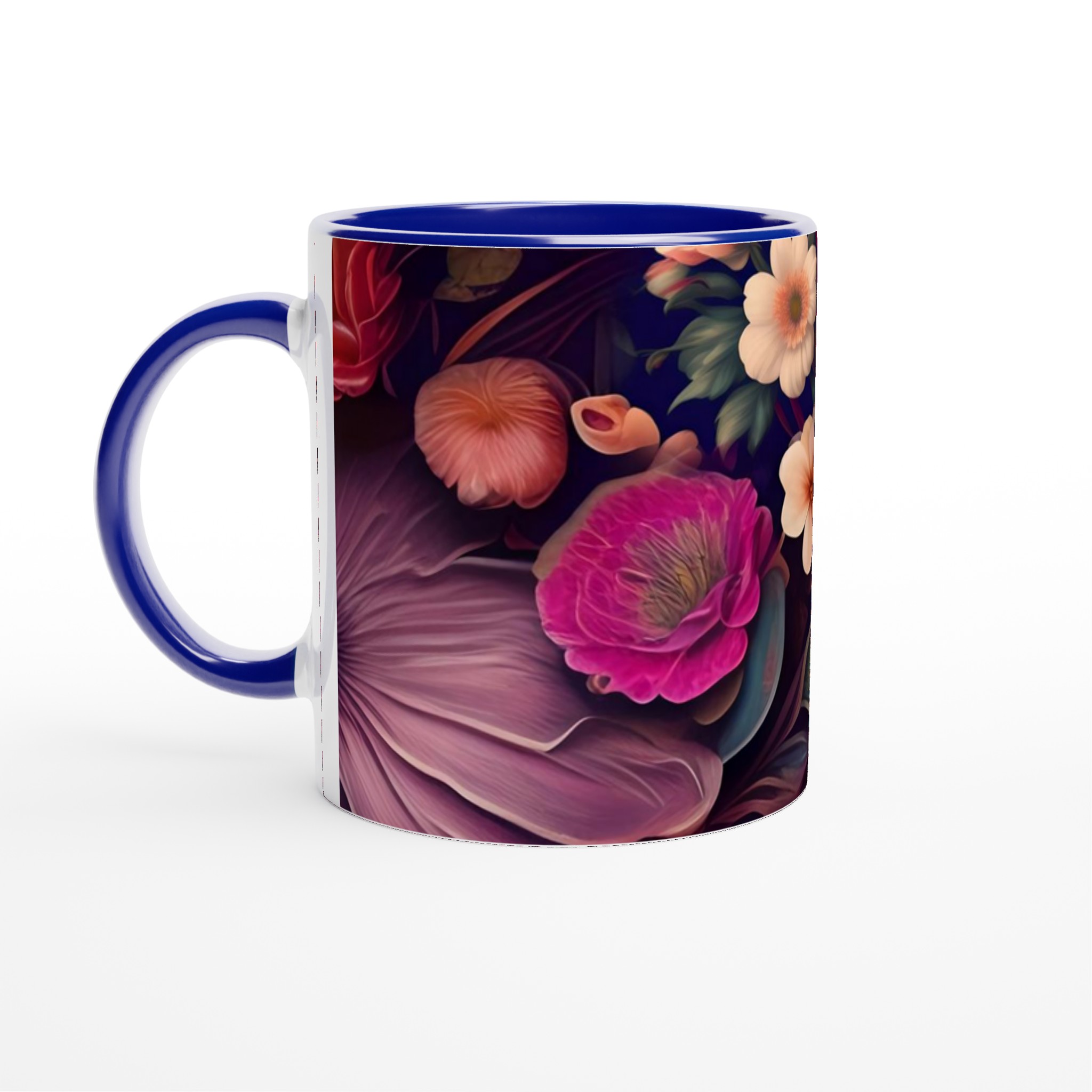 Elegant Floral Ceramic Mug 11oz – Vibrant Colors to Brighten Your Day 2 91874867-05dd-4df6-9f05-afd20e4b7bcd