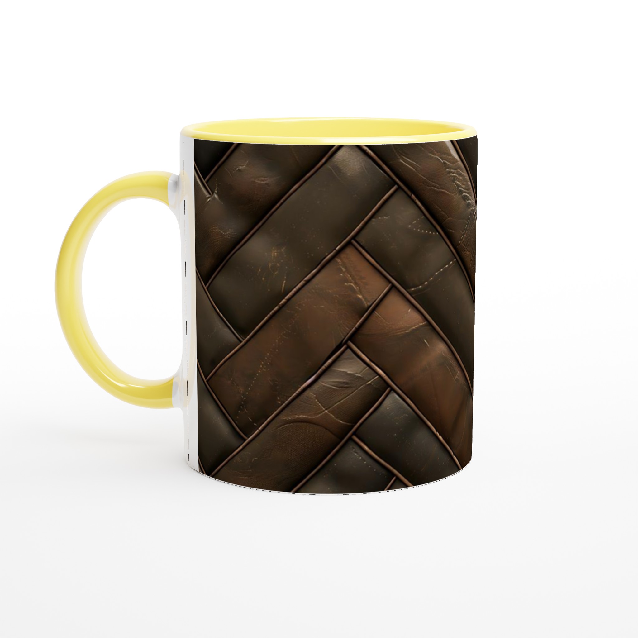 Vit 11oz keramisk mugg med personlig design i sju färgstarka keramiska nyanser 3 91d1a16a-21fc-4576-a8d6-a969aee188de