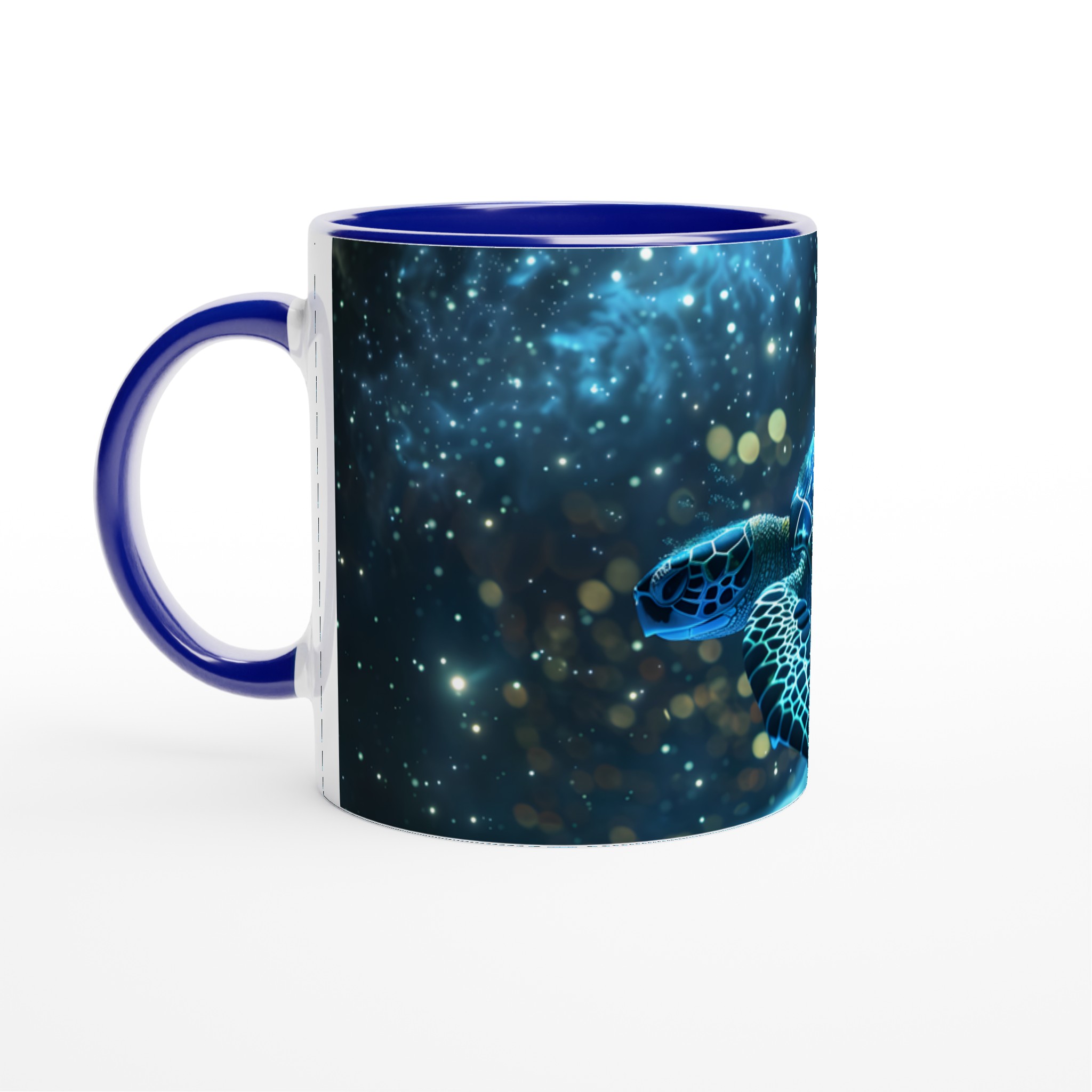 Magisk Blå Havssköldpadda 11oz Keramisk Mugg – Drömlik Design i Flera Färger 2 920a2df5-9a9d-4c40-b4be-5f3ed8e883b3