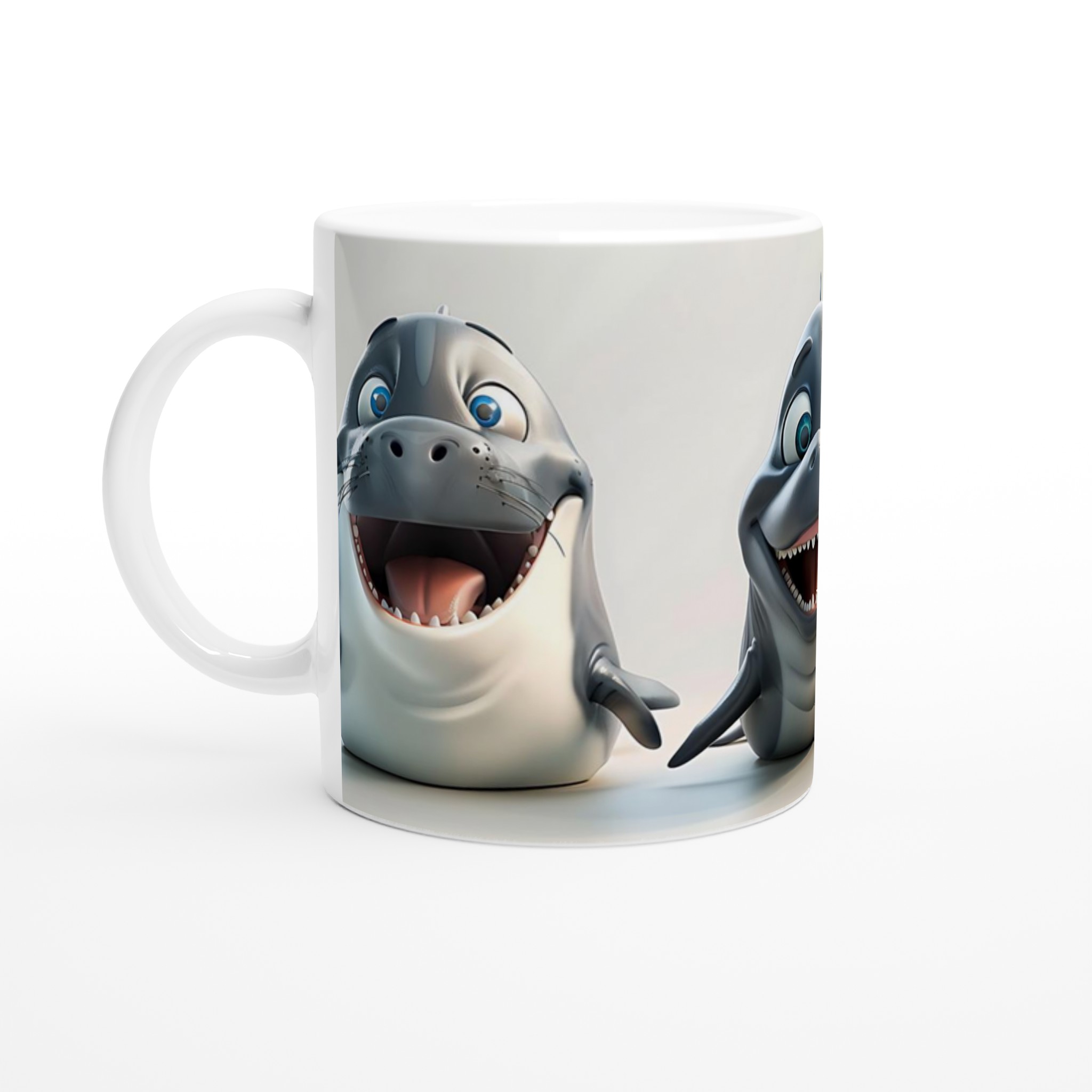 Glad Djurvänner Keramikmugg - 11oz Kul Design för Kaffe & Te i Flera Färger! 1 920cd302-cdcf-4e85-99aa-39aeb9081d2d