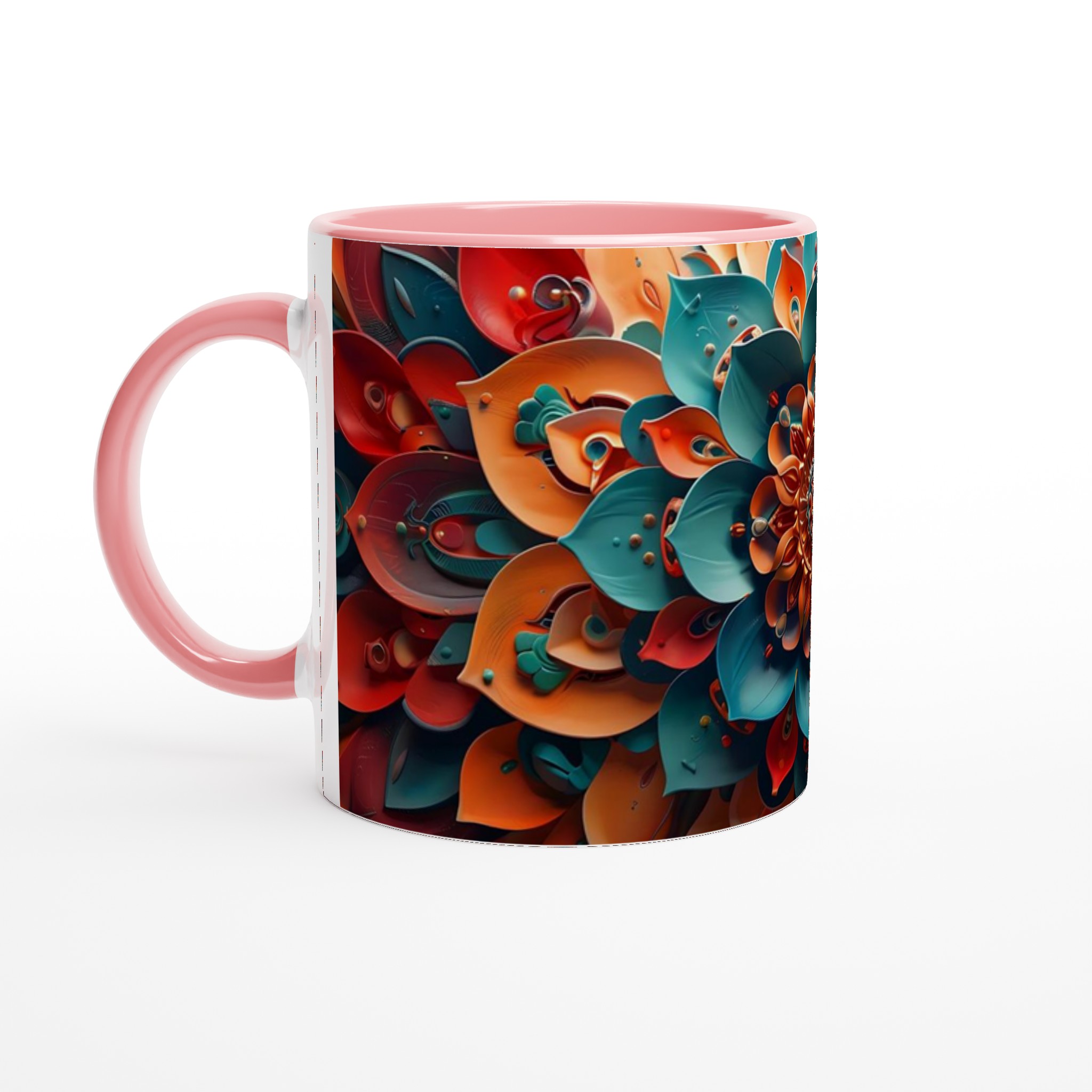 Abstrakt Mandala 11oz Keramikmugg – Livfull Konst för Dina Kaffestunder i Valfri Färg 6 9216d3c7-29b6-4ff6-8ffe-8267afed7db2