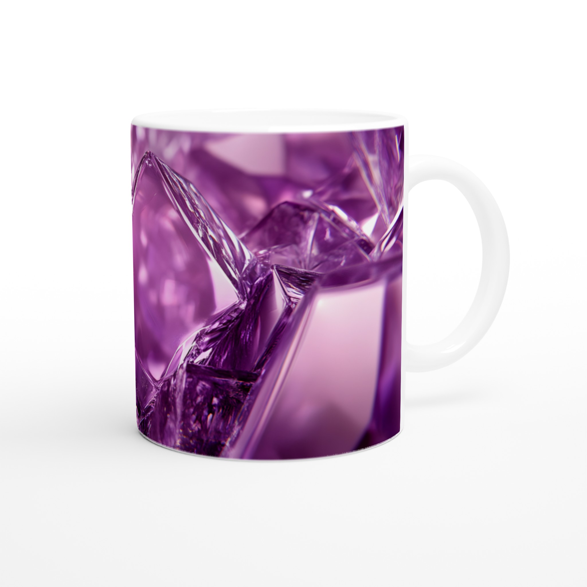 Glänsande Ametist-inspirerad 11oz Keramisk Mugg – Välj bland 7 Strålande Färger för din Perfekta Kaffestund! 9 92230946-943d-4192-876a-c2ad6d8fa994