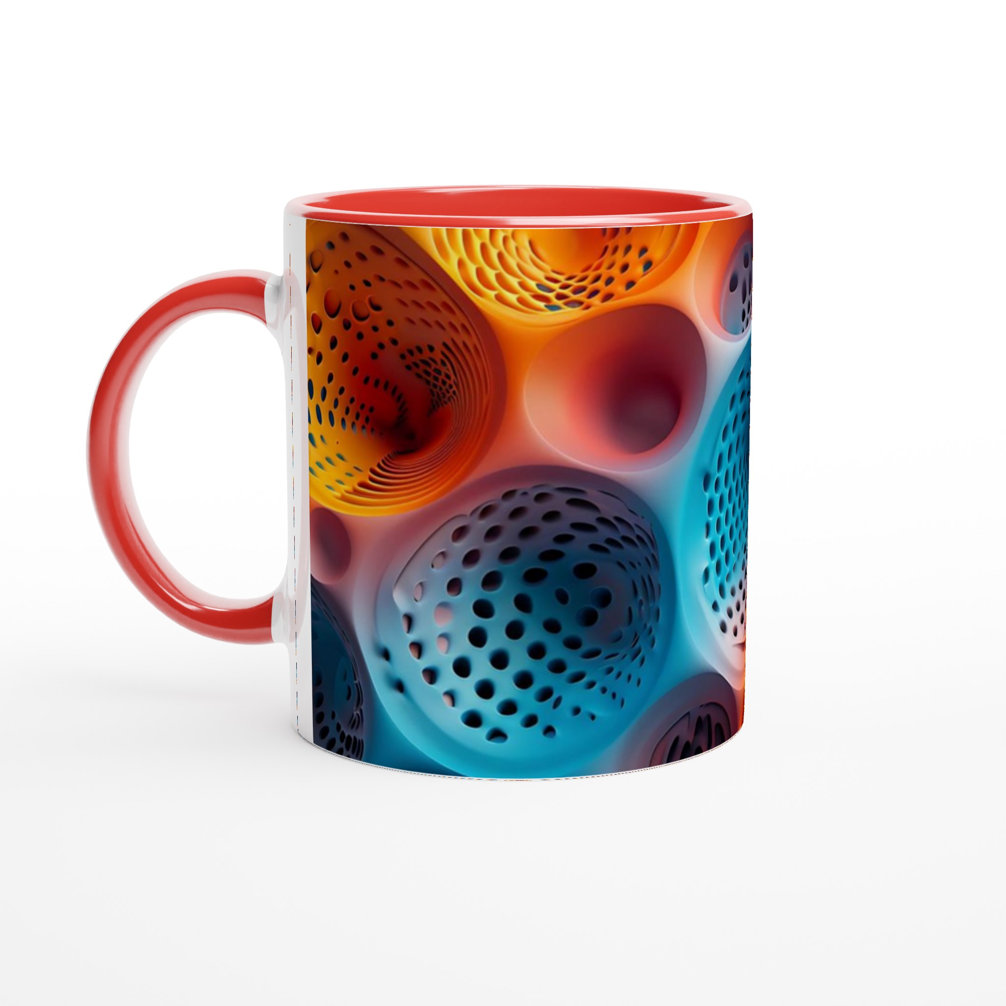 Abstrakt Mugg i Klara Färger: Dynamisk Design för Ditt Kaffebord – Välj bland Flera Livfulla Nyanser! 5 9228e70c-ef6d-4891-b287-a4434aba9b30