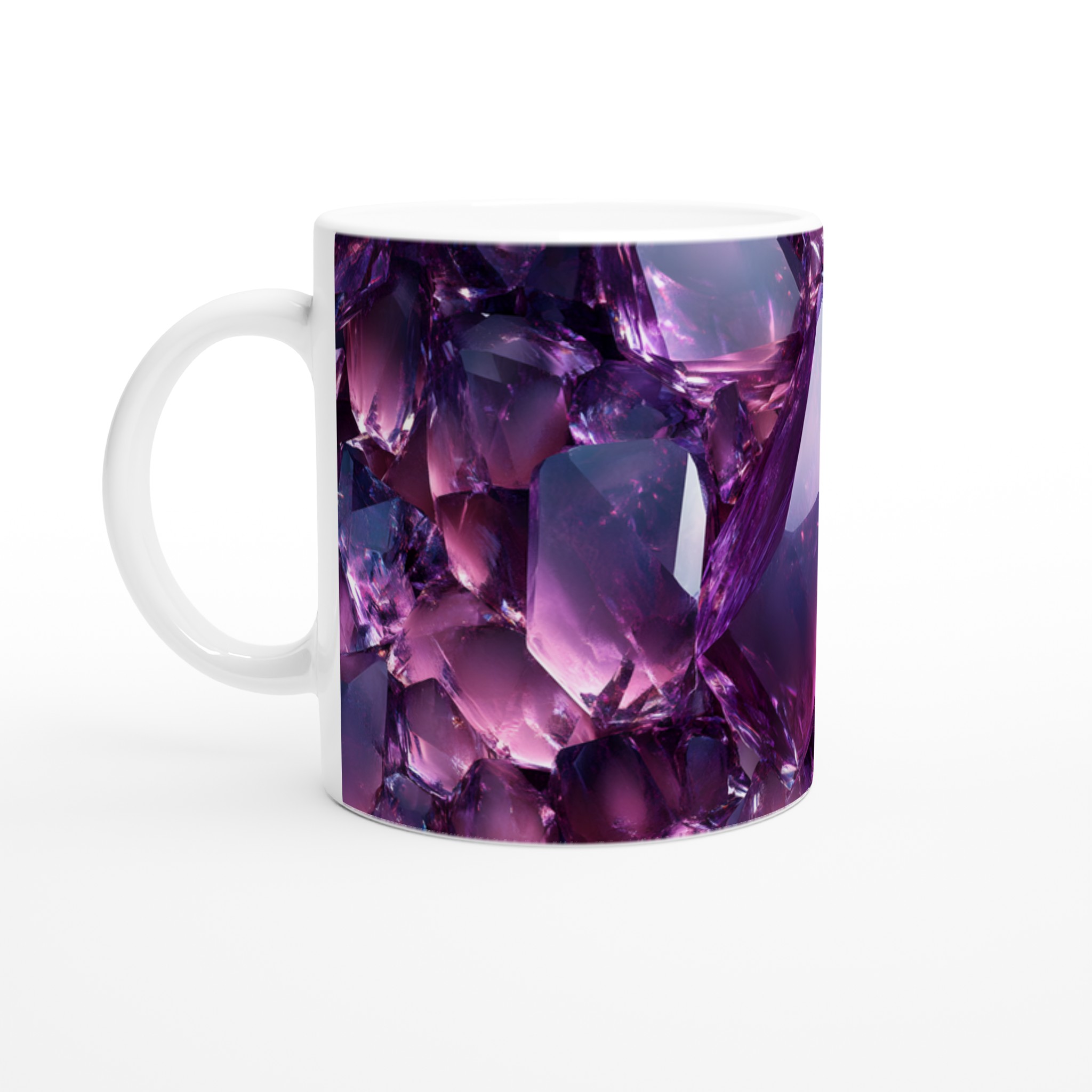 Ametistkristall 11oz Keramikmugg - Skimrande Lila & Rosa Skimmer för Din Vardag 1 92ca89be-235b-496f-a02a-edc37d1b0ff2