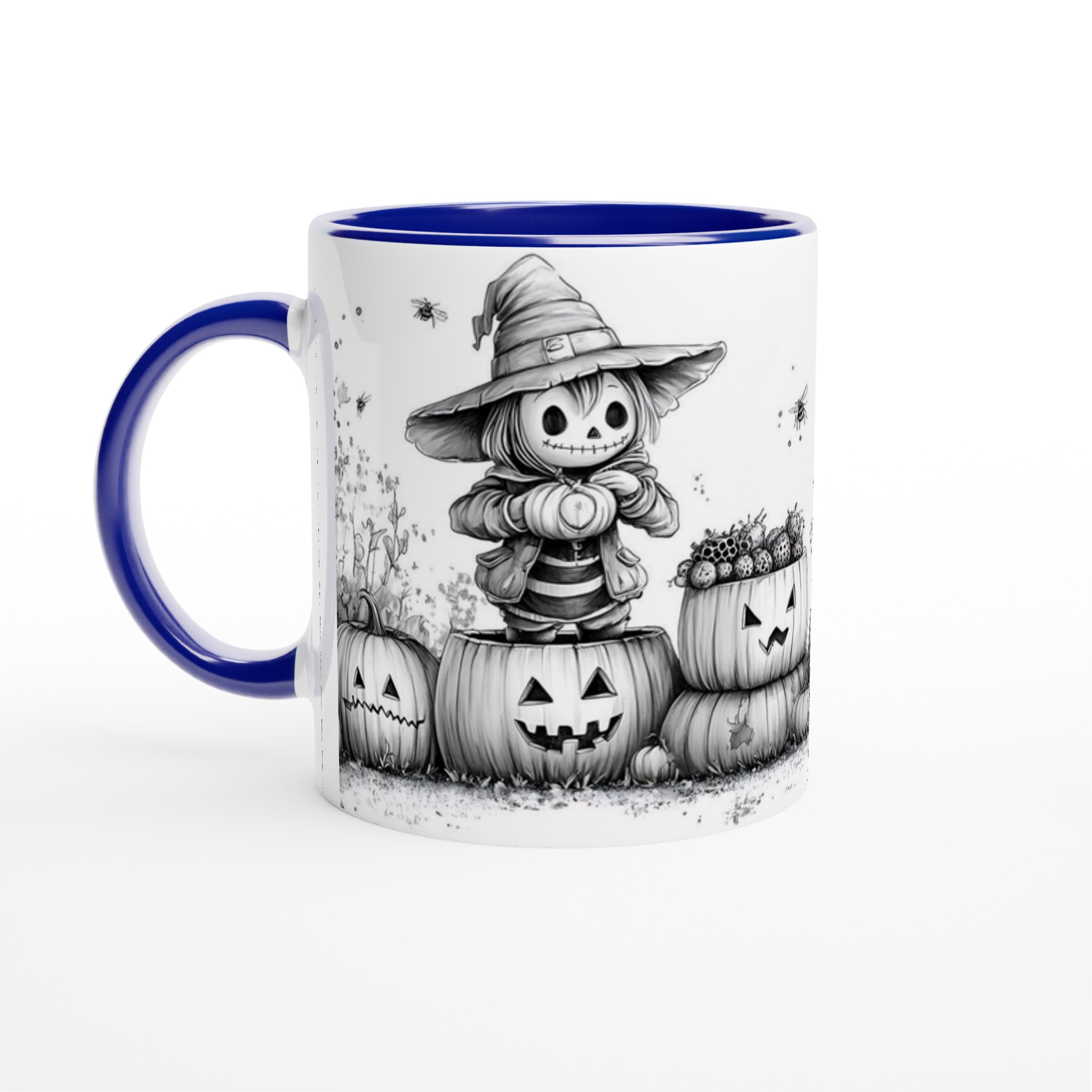 Söt Halloween Skrämsel: Pumpa Jack-o'-Lantern Muggen – Välj din färg! 2 92dc7096-42db-4cdc-b99e-8538fbc0ca1d