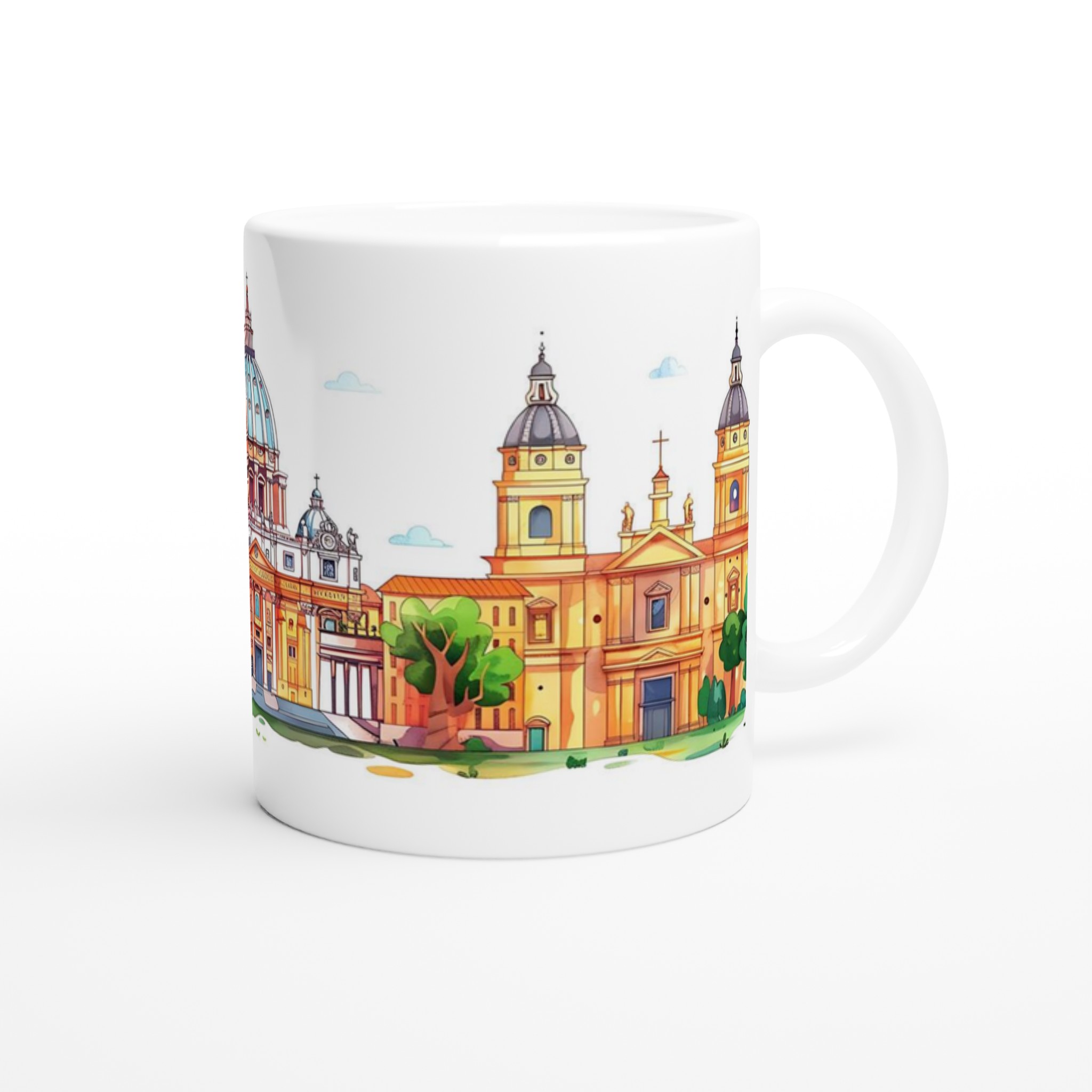 Historisk Stadsbild Mugg – Fånga Venedigs Charm i Vattenfärg, Välj Bland Flera Färger 9 935a7e23-59d8-4929-9f00-8277cad06cf9