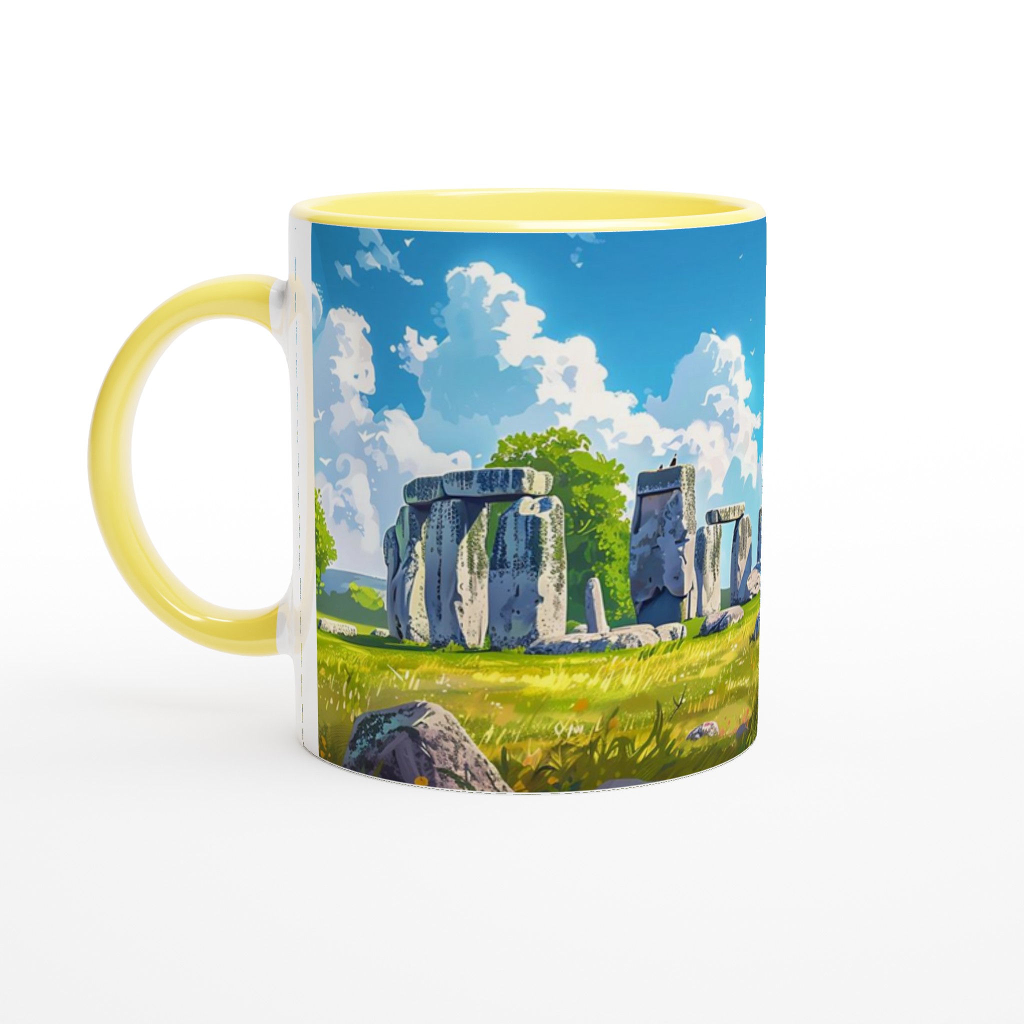 Historisk Stonehenge Keramikmugg – Din Kaffepaus till En Forntida Värld, Välj Färg! 3 9361ad15-de5a-4bda-b53a-a048e7333294