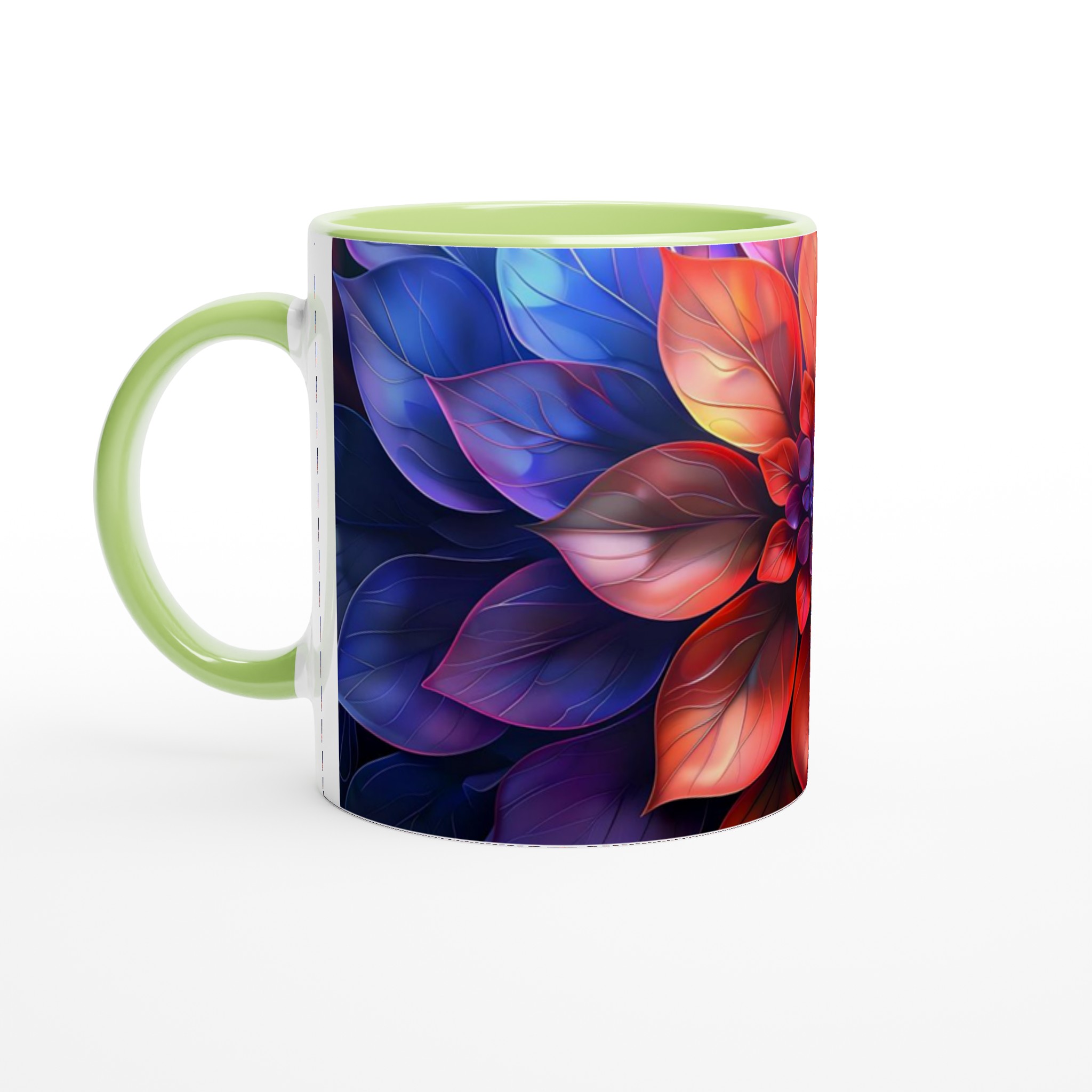Abstrakt Mandala Blomstermugg – Välj bland 7 Livfulla Färger för Din Perfekta Kaffestund! 7 93739978-a413-4905-9ec5-bb6d37a03c3b