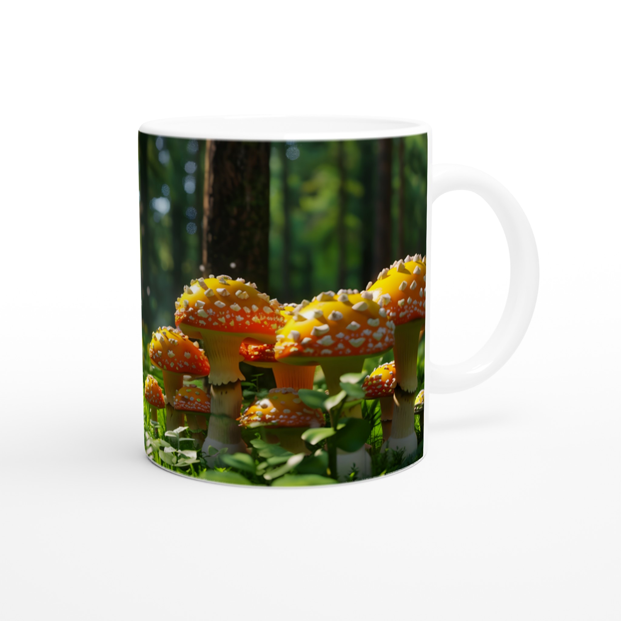Magisk Skogssvamp 11oz Keramisk Mugg – Dröm dig bort i varje sipp, välj din färg! 9 93adbe01-9de0-4e1a-979f-53ea39cbb3e2