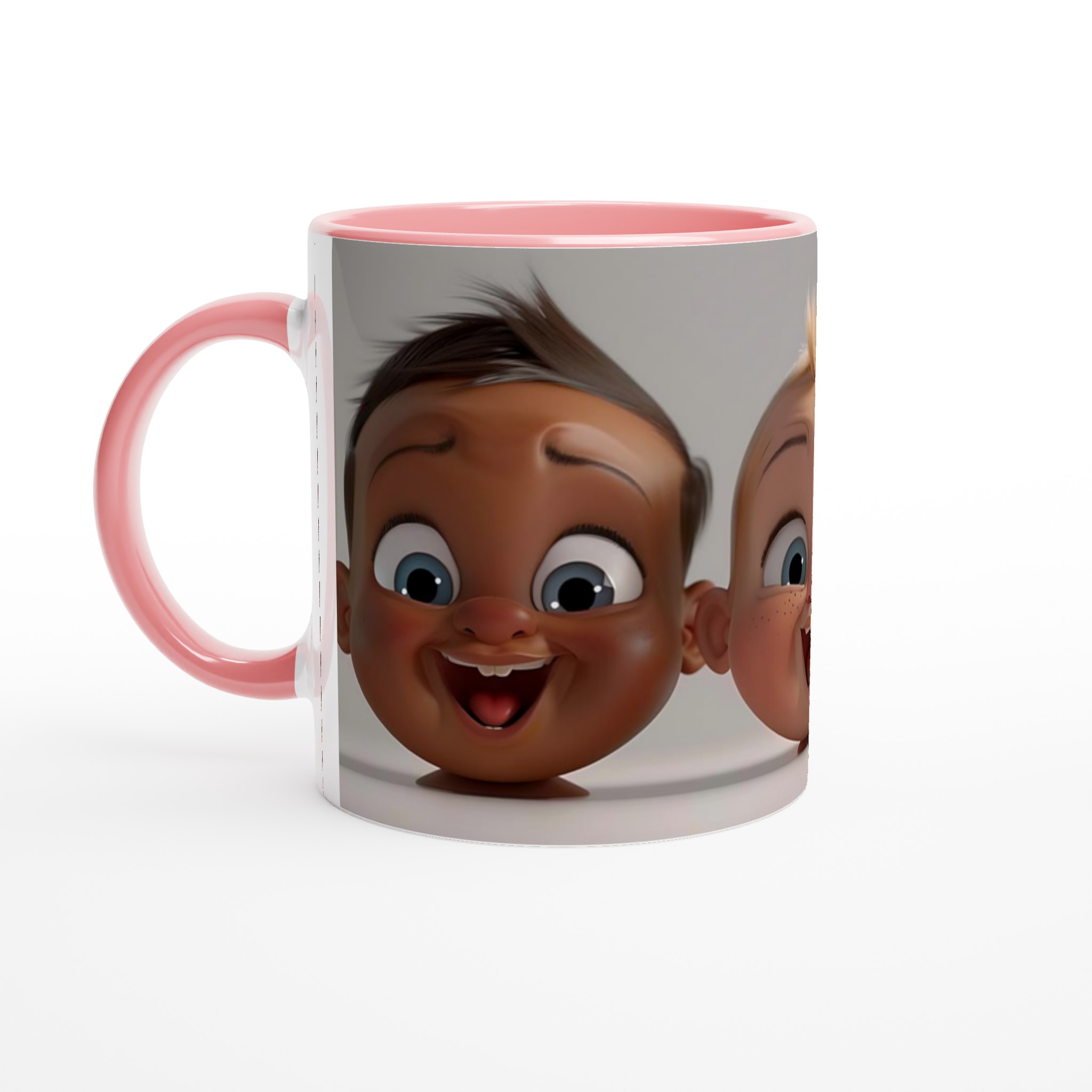Söta Babyansikten Keramikmugg – Glada Karaktärer för Kaffet. Välj bland 7 Färgstarka Nyanser! 6 93bed5dd-0c8e-4e0f-8ea1-a0c9e8308ae5