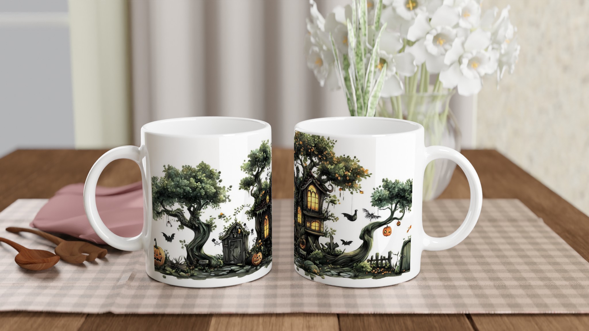Förtrollad Häxstuga Keramisk Mugg - Perfekt för Halloween & Mystiska Drycker i Valfri Färg 10 93d229f2-7d1a-418b-afda-4efac257da90