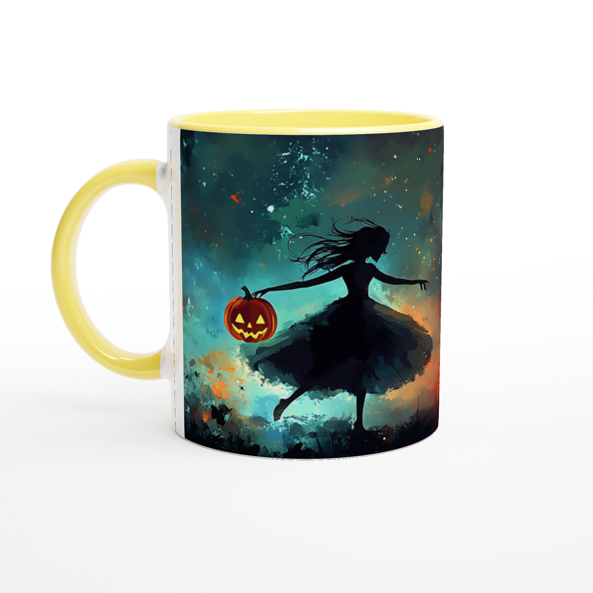 Mystisk Halloweennatt Keramikmugg - Lyktans Dans 3 93e80dc8-0ecf-41e0-acbe-0d607cb8af78