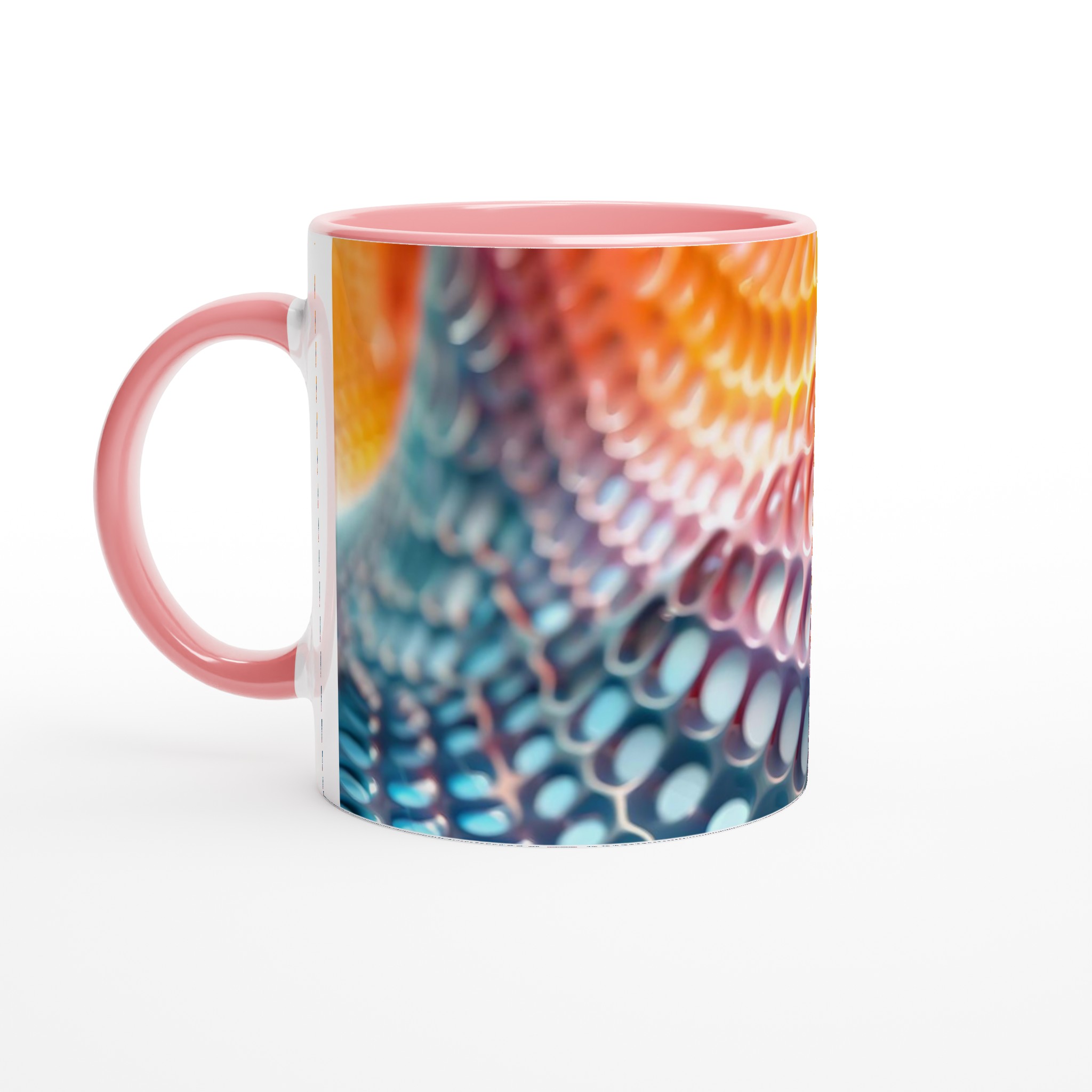 Abstrakt Solnedgång Keramikmugg - 11oz i Valfri Färg för En Levande Kaffestund 6 94120a72-2c6f-4c17-84f5-b22dc4dc8526