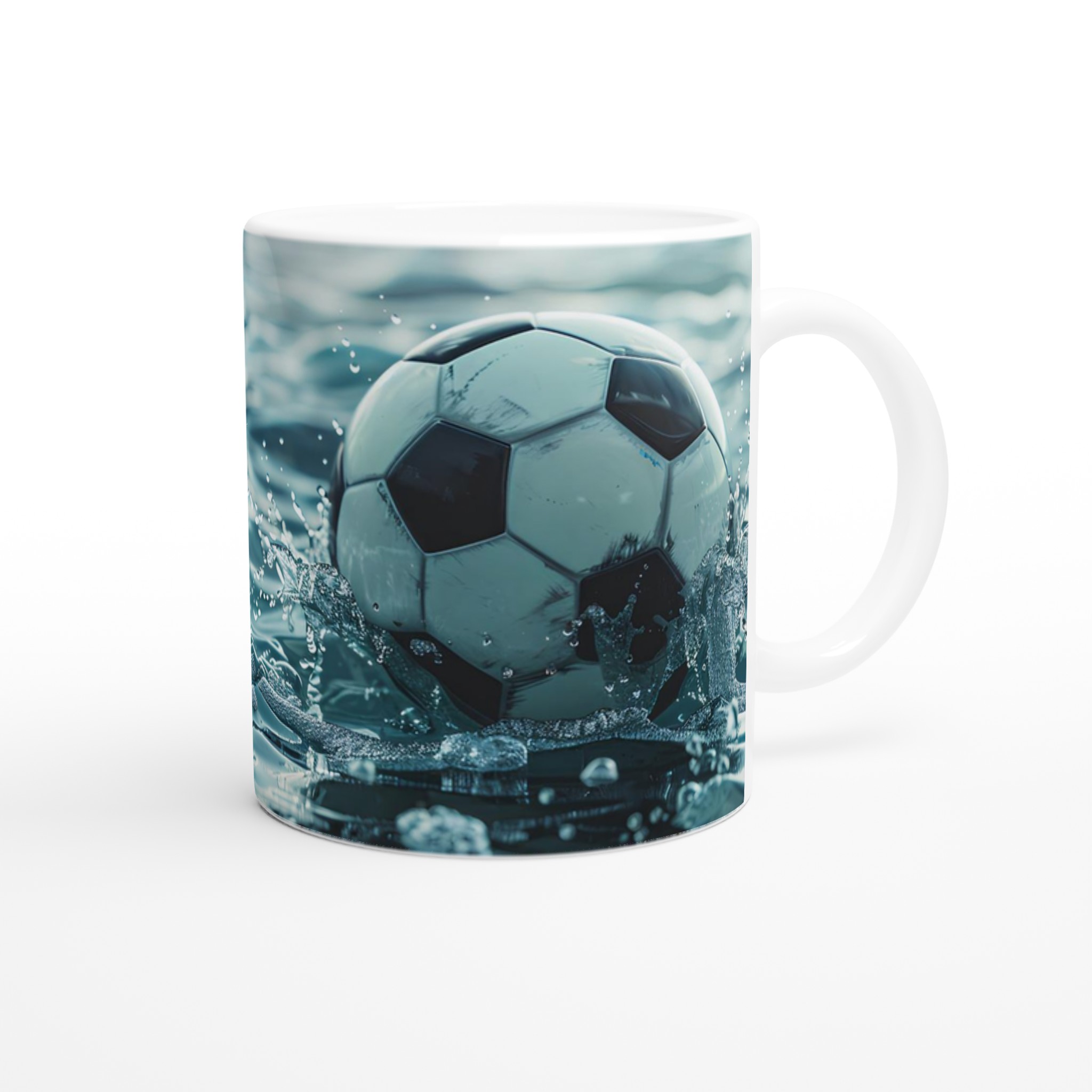 Fotboll på Vattnet 11oz Keramikmugg – Dynamisk Design i Valfri Färg 9 94137285-dbdd-4210-be79-db2e360b7801