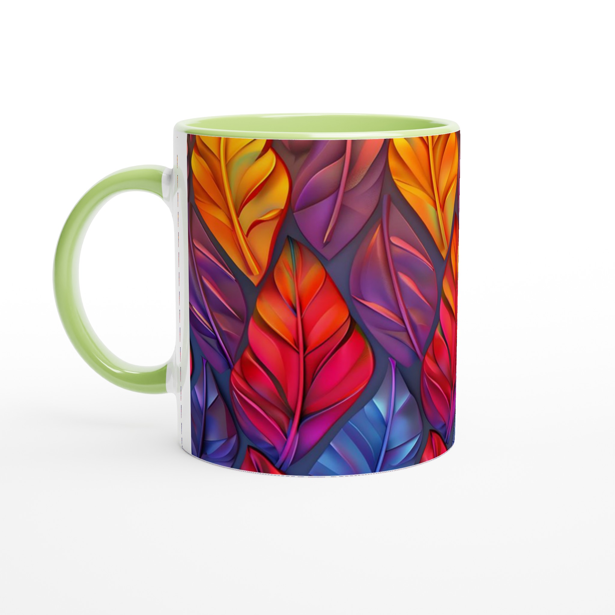Konstnärlig Keramikmugg: Välj bland 7 Färgstarka Nyanser för ditt Kaffe eller Te (11oz) 7 942cc117-5e7c-4753-beb4-a5f790d45f81