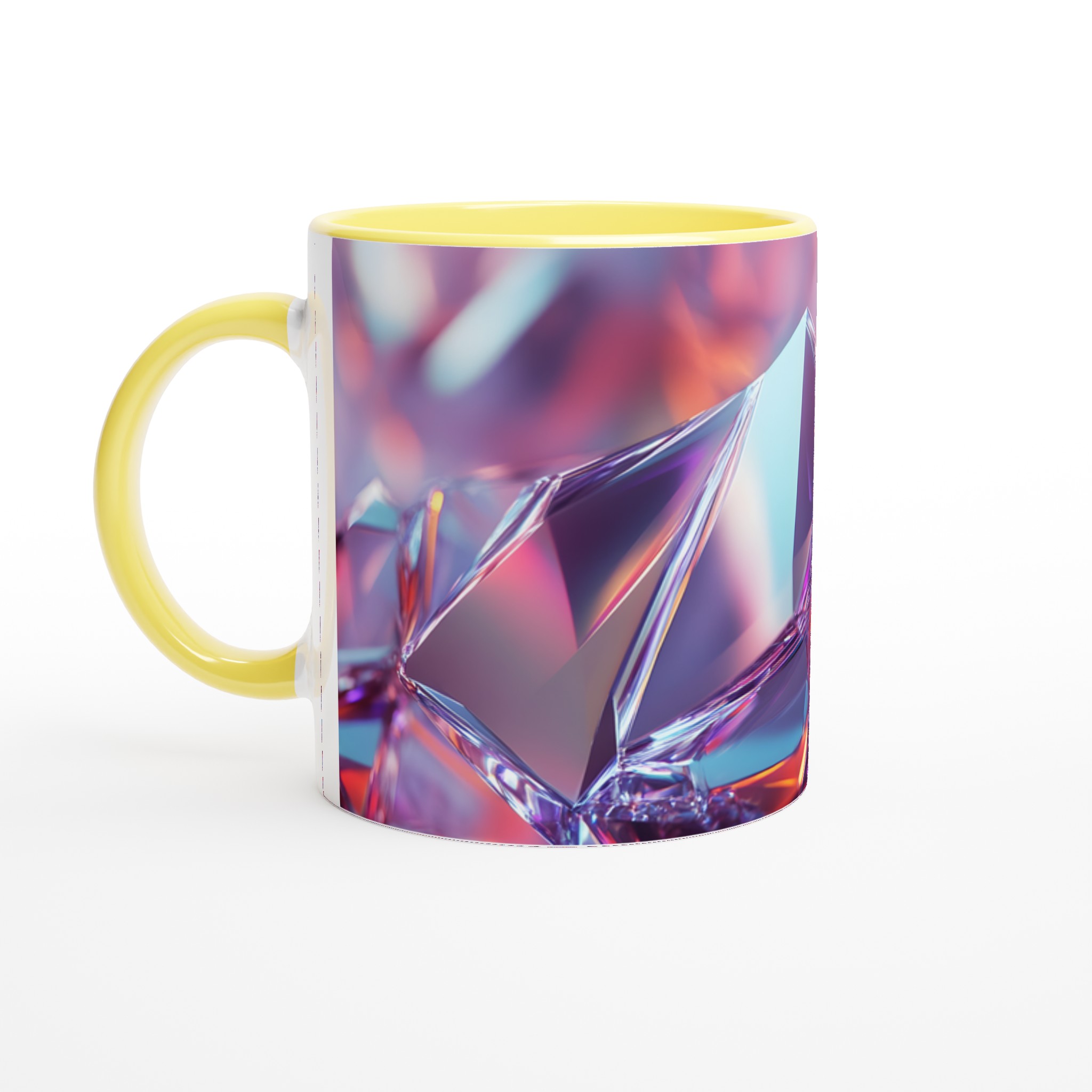 Glittrande Kristallmugg – 11oz Keramikmugg i en Regnbåge av Färger 3 942fc4e9-f92c-451d-8502-71cc7624cb22