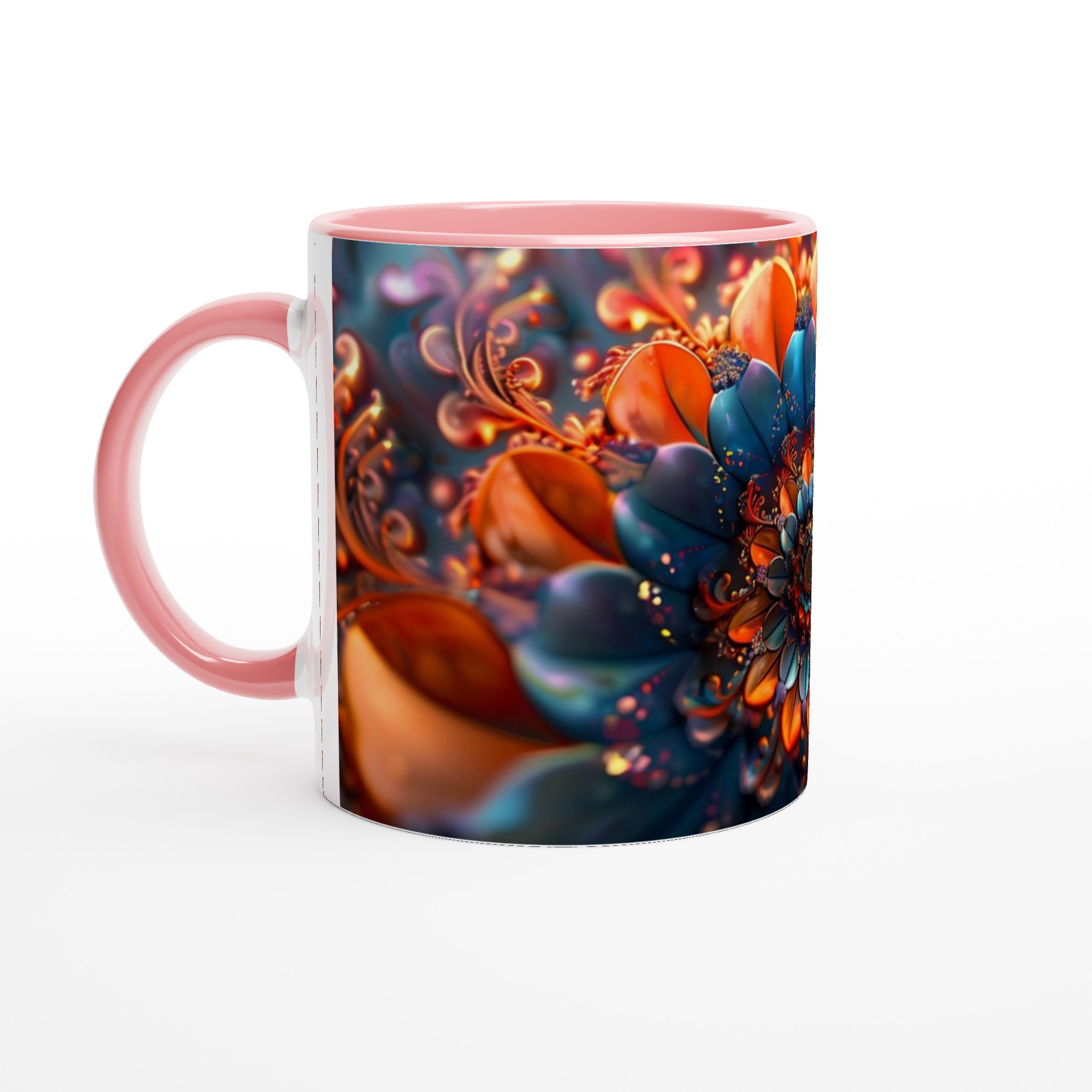 Abstrakt Mandala Konst 11oz Keramisk Mugg – Levande Färger för Din Vardagslyx 6 94b98943-6402-4436-8017-74603119be01