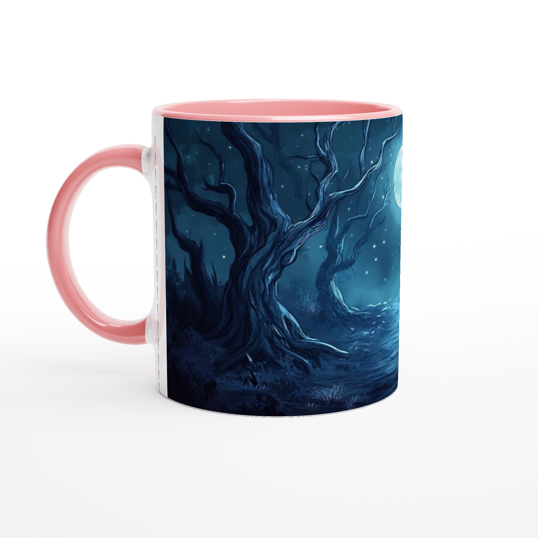 Förtrollad Skog Mugg - Månskensmagi i 7 Färgstarka Nyanser, 11oz Keramikmugg 6 94baac78-a7a9-42b4-9a6f-4f88439511a3