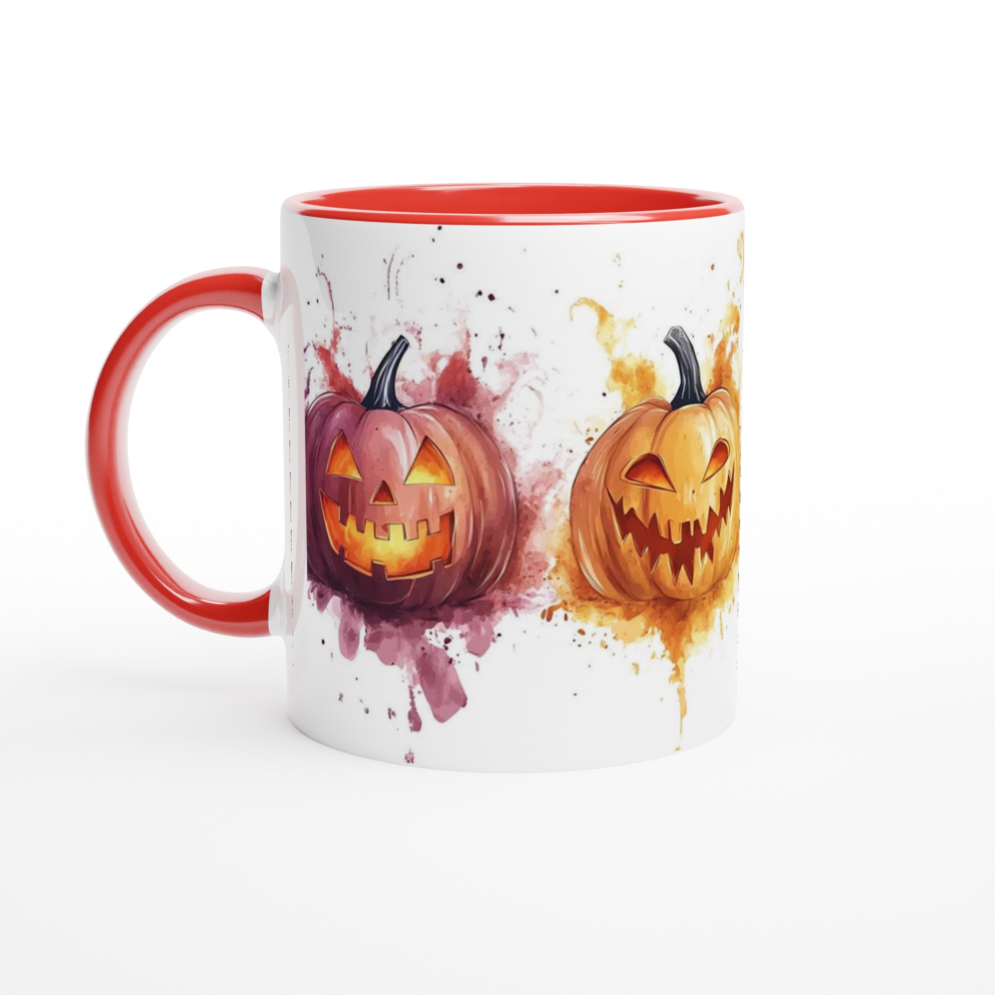 Färgsprakande Halloween Pumpa Mugg – Spöklikt rolig keramikmugg i ditt val av sju livfulla färger 5 94cacb99-8c4c-4426-ac51-6b9208408db1