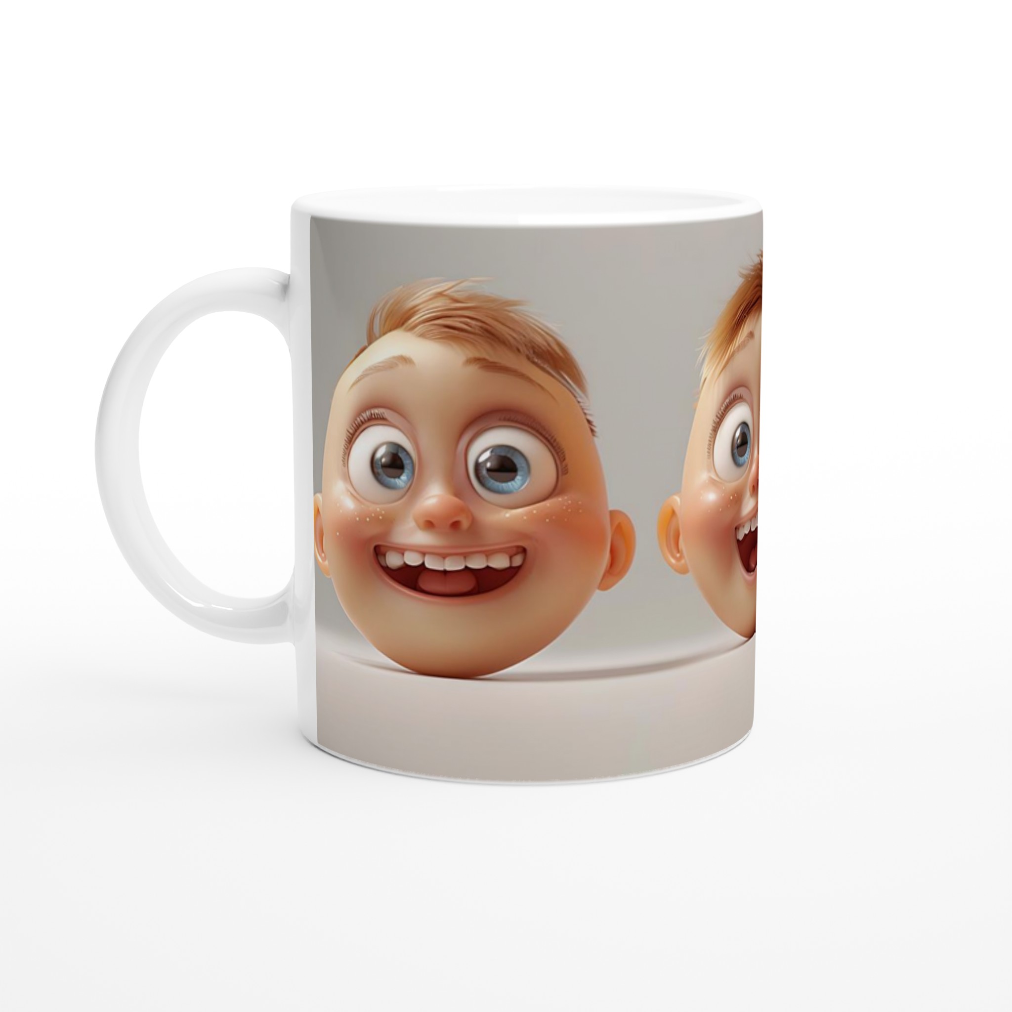 Glad Barnglädje 11oz Keramikmugg - Skräddarsy Din Dag med Glada Färger! 1 94cd56b9-b952-458f-991a-d288b5a30dcf