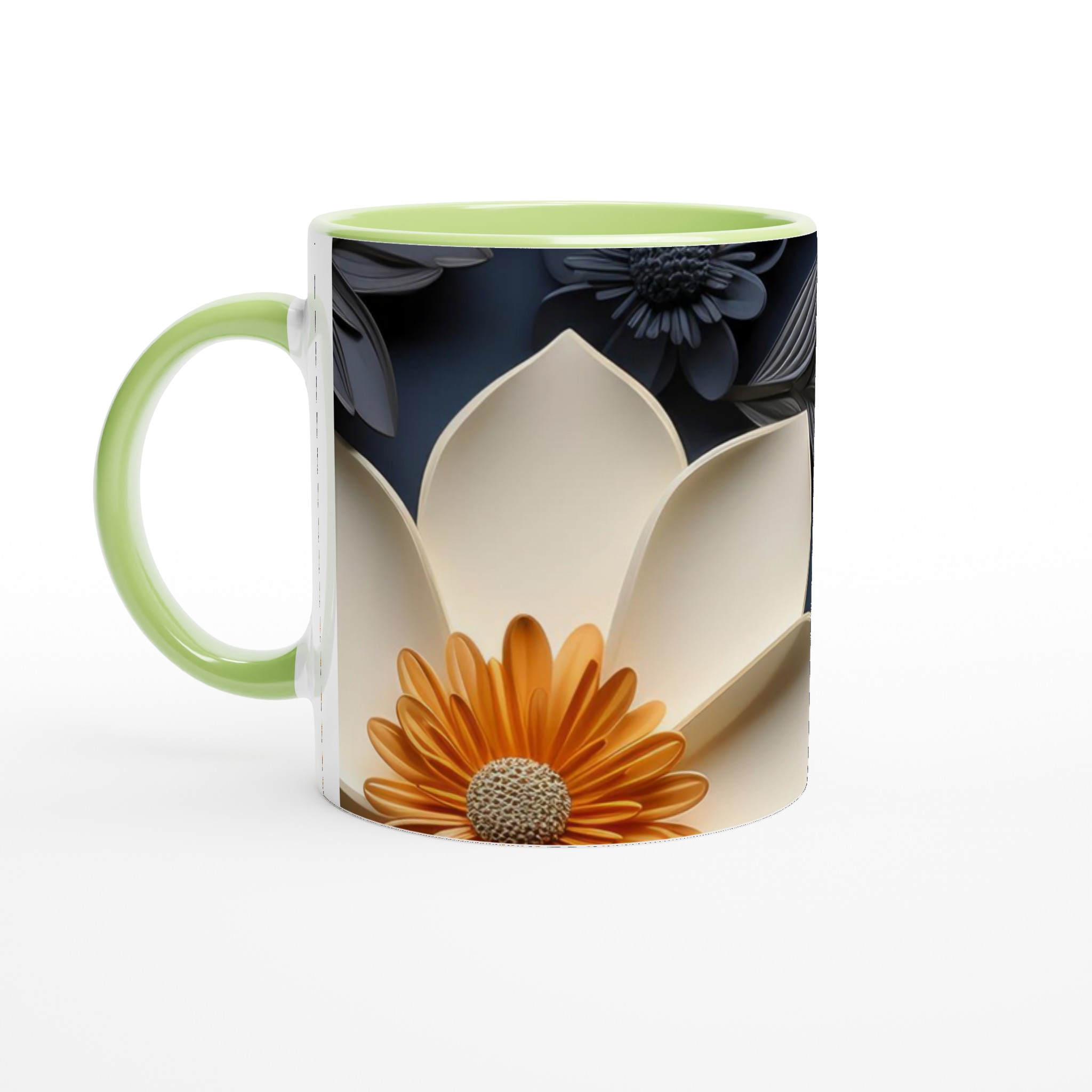 Elegant Floral 11oz Ceramic Mug with Sophisticated Color Choices 7 95a56934-2f5f-4bb4-8447-6cf1e9601ed6