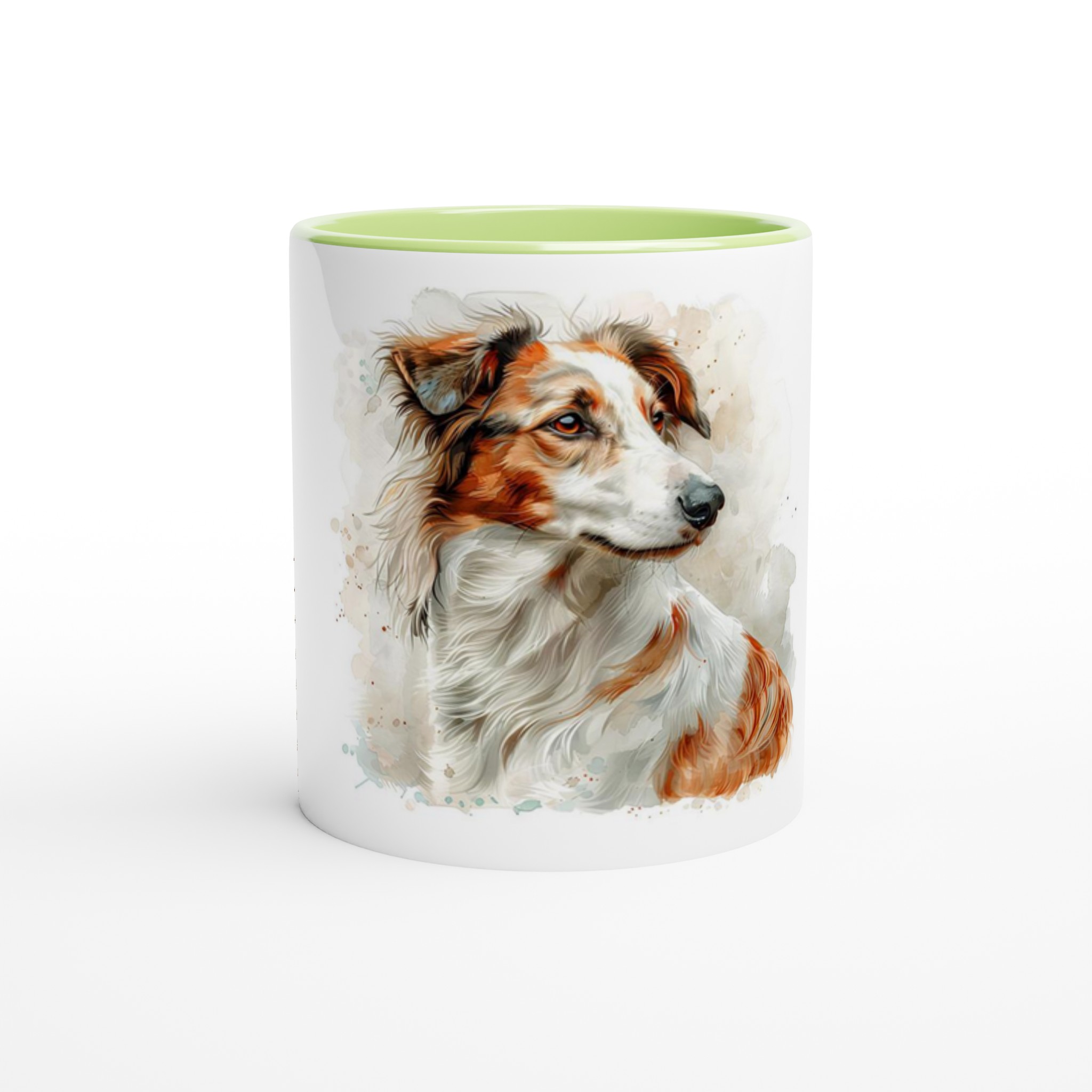 Vacker Aussie Vattenfärg 11oz Keramikmugg med Färgad Insida – Perfekt för Hundälskare i Sex Nyanser 4 95a915e4-276a-4579-9bab-aac5ced0cd04