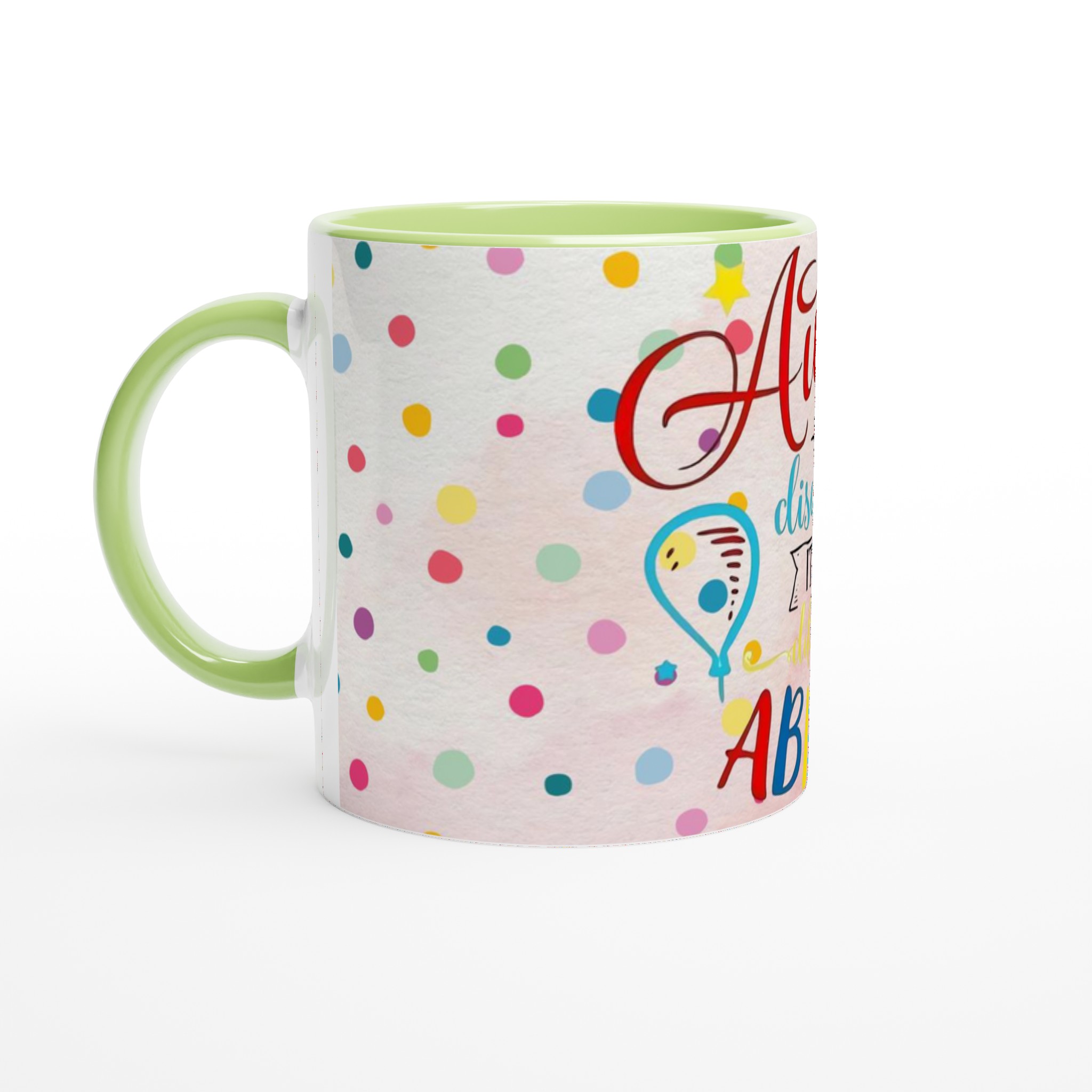 Vit 11oz keramisk mugg med färgstark Autism-citatdesign – välj din favoritfärg 7 960831a4-4b14-499d-a6e0-214b911bb3f9