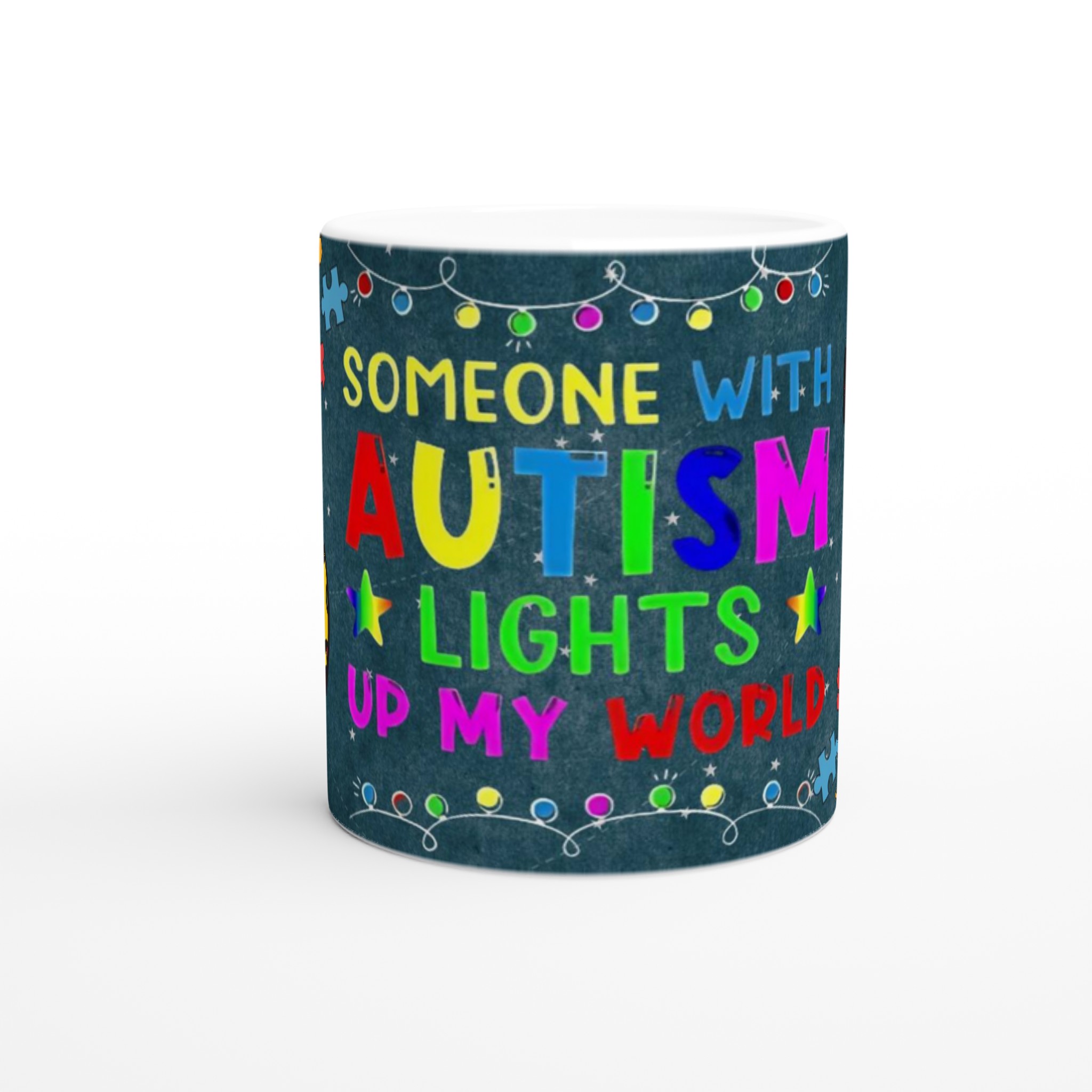Ceramic Mug 11oz with Colorful Autism Puzzle Heart Design in Your Choice of Seven Vibrant Colors 8 961d538f-fbbf-484a-8575-304db7bd8e04