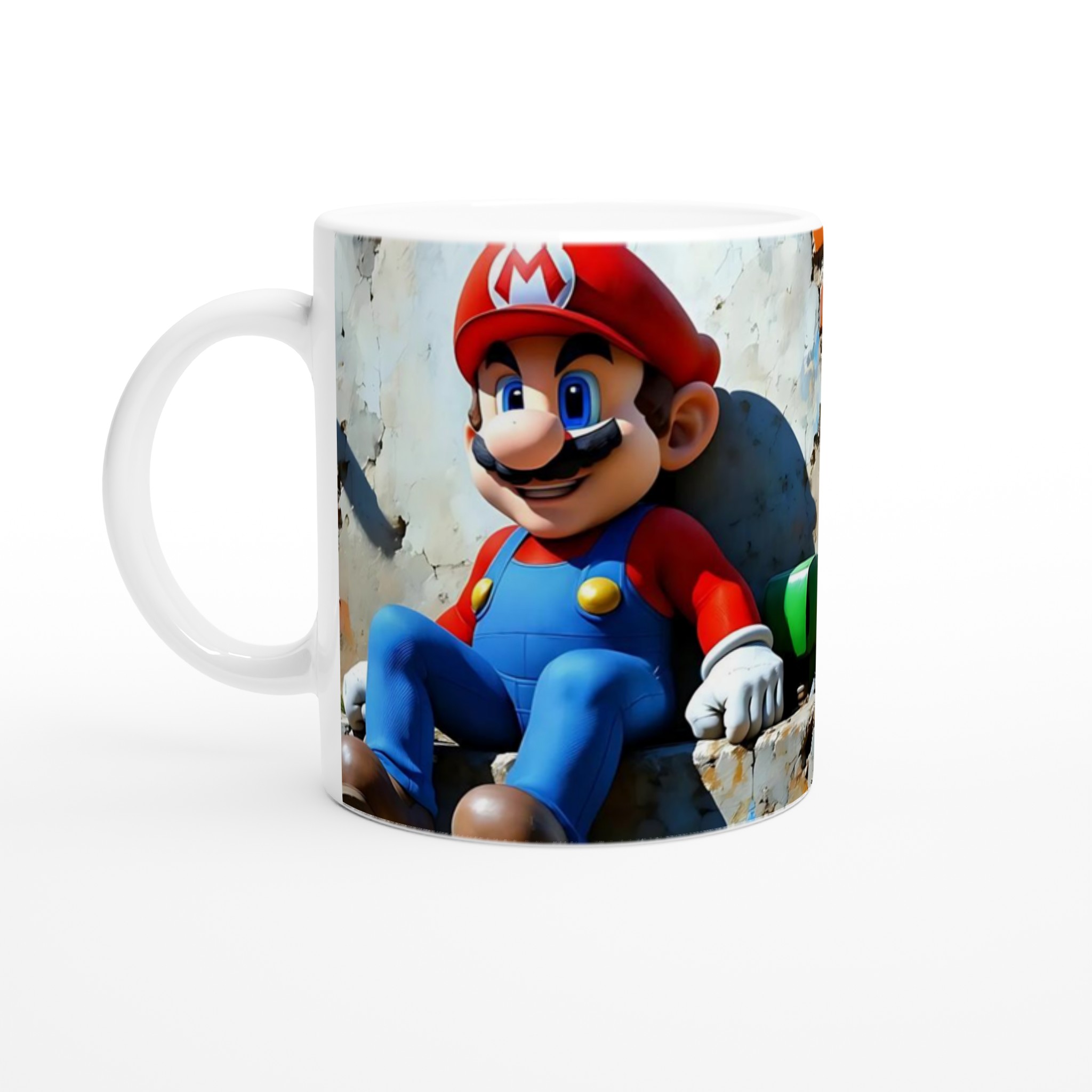 Vit 11oz Keramisk Mugg med Klassiskt Gamingmotiv – Välj mellan 7 Färgstarka Keramiker 1 96a0221a-11a5-4972-bdd3-d3bc123c9b7a