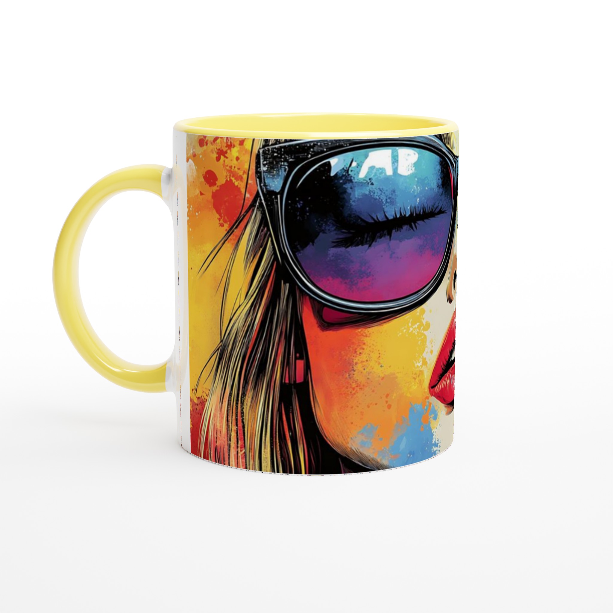 Pop Art Diva Keramikmugg – Välj din färg! 3 96d826c3-4f48-47a1-a5fd-5a47027d8c57