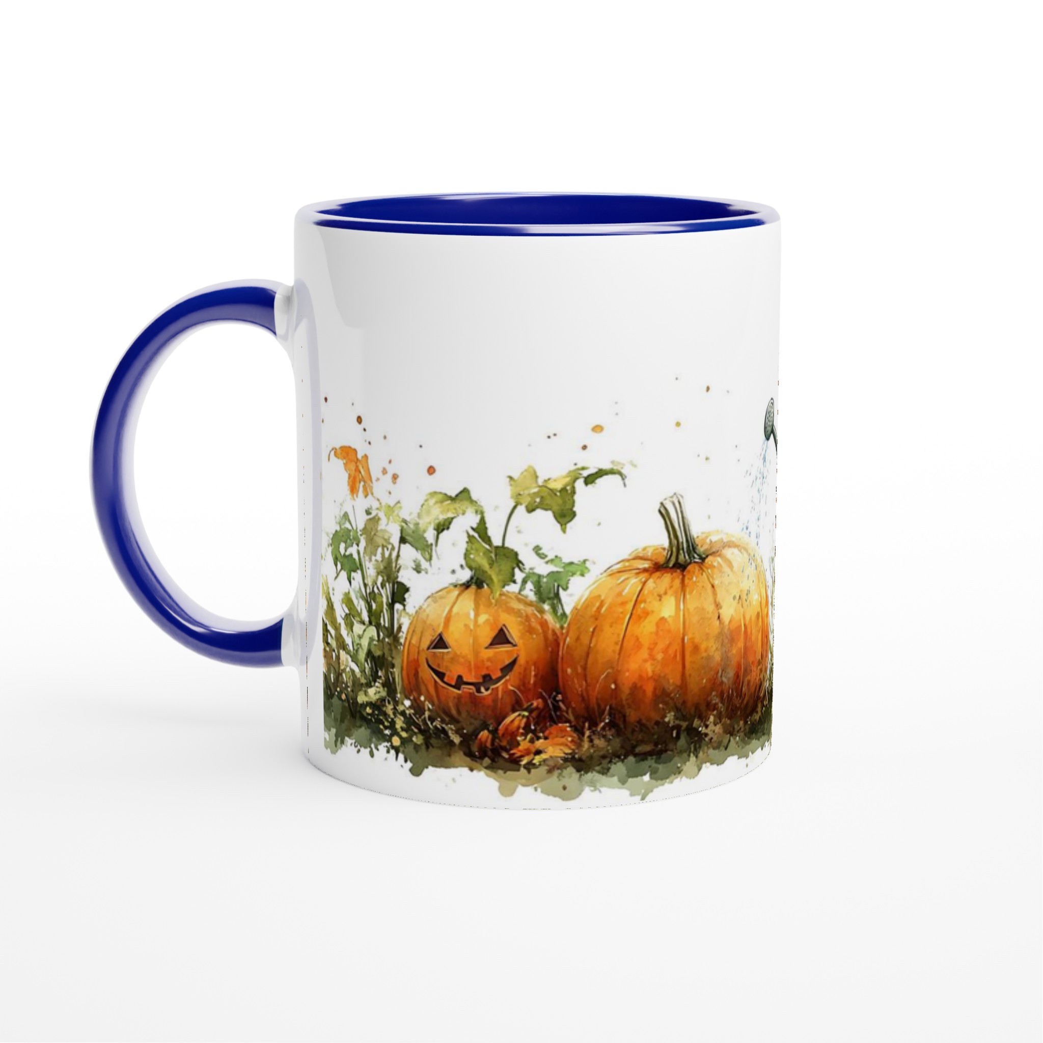 Lekfull Halloween Pumpa Skrämma Design Mugg – Välj bland 7 Färgglada Keramiska Alternativ 2 96e85577-8454-4a60-8972-5ce17cba8ea3