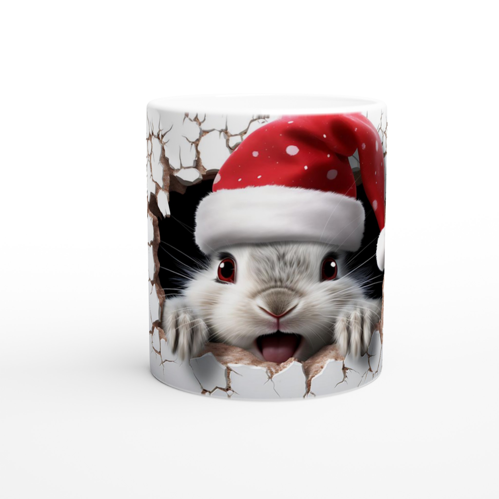 Glad Påsk Kanin Mugg – Festlig Juldesign på Keramisk Mugg i ditt val av färg 8 97397878-2cd9-46ab-a17e-68d287c7c8b8