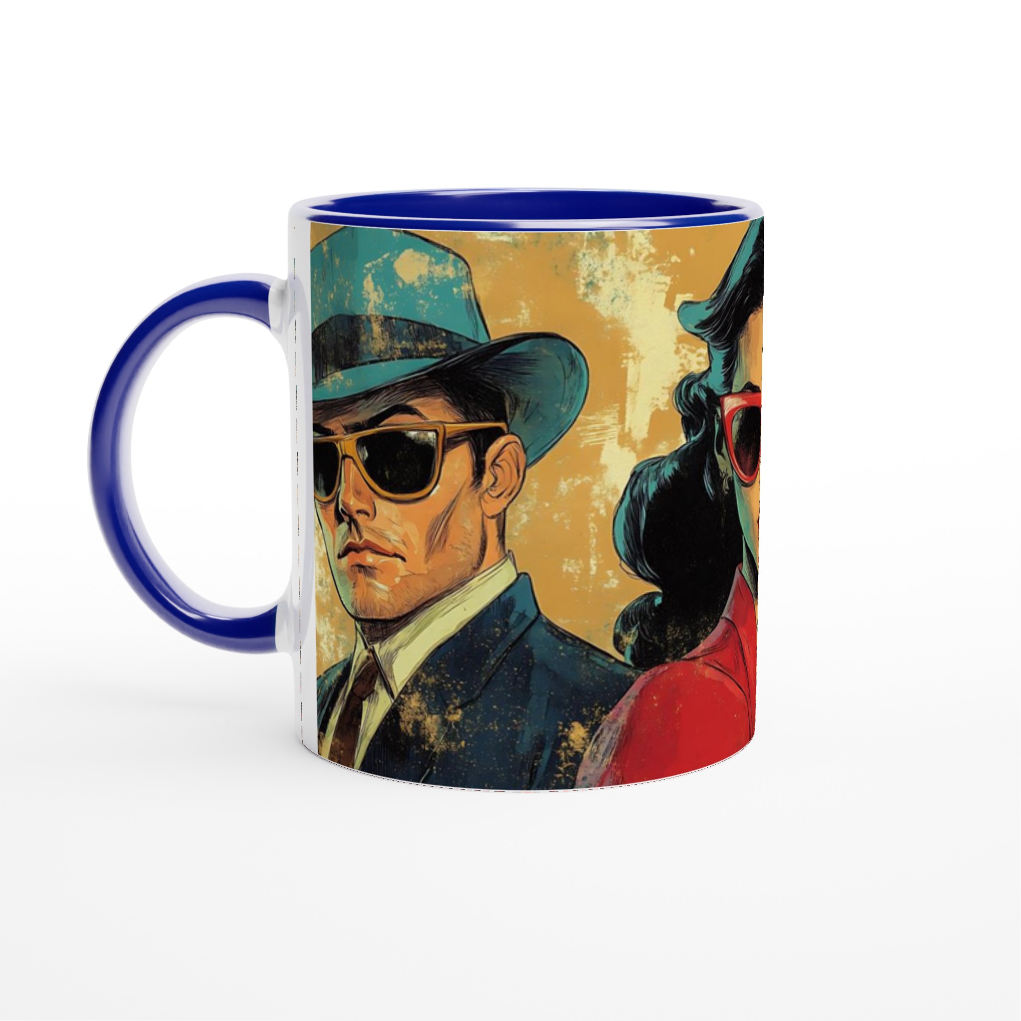 Retro Pulp Noir Keramisk Mugg - Välj din färg! 2 97a00db1-1373-437e-bdc8-34e65d94a89e