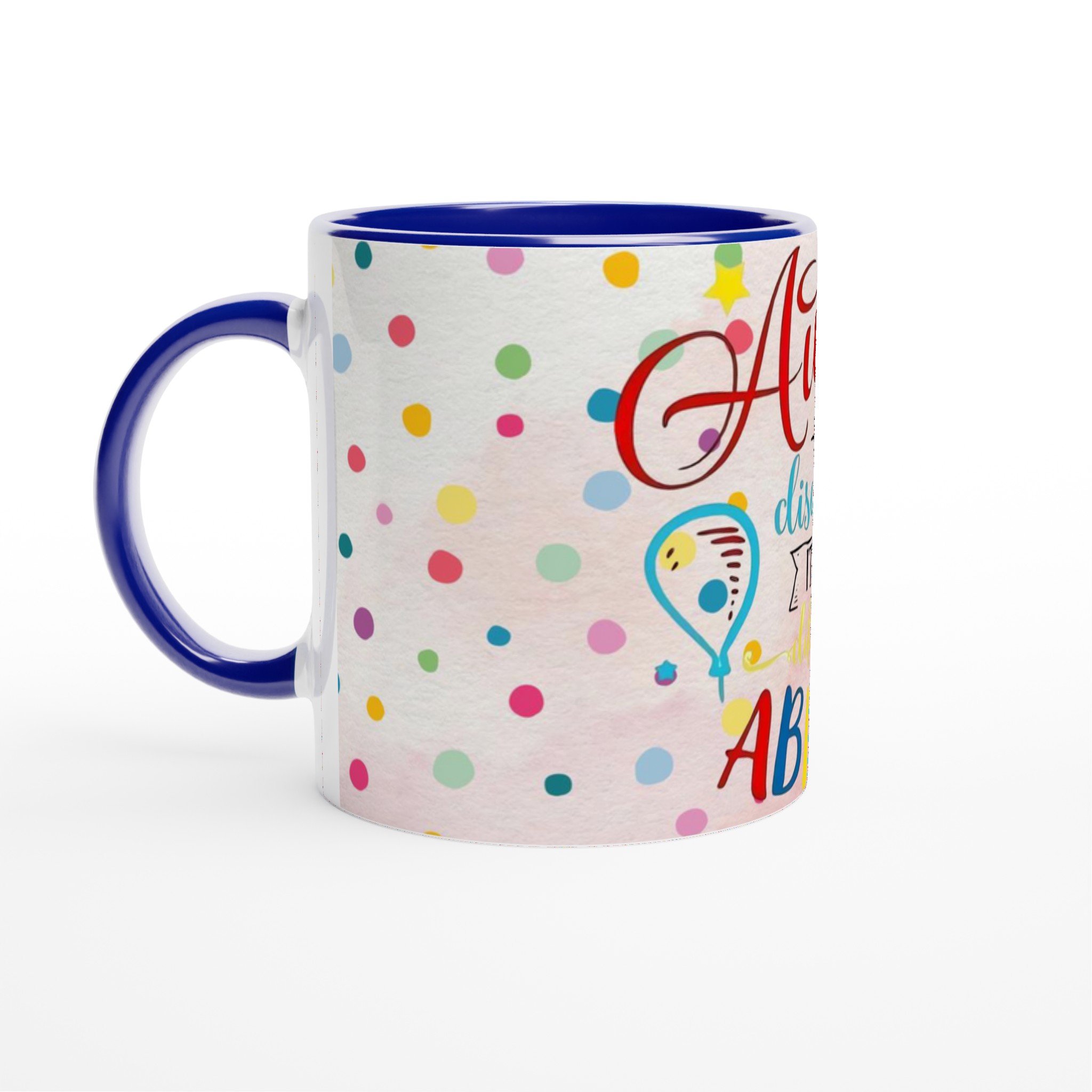 Vit 11oz keramisk mugg med färgstark Autism-citatdesign – välj din favoritfärg 2 97a194cd-799d-425f-8909-2b76d107de4f