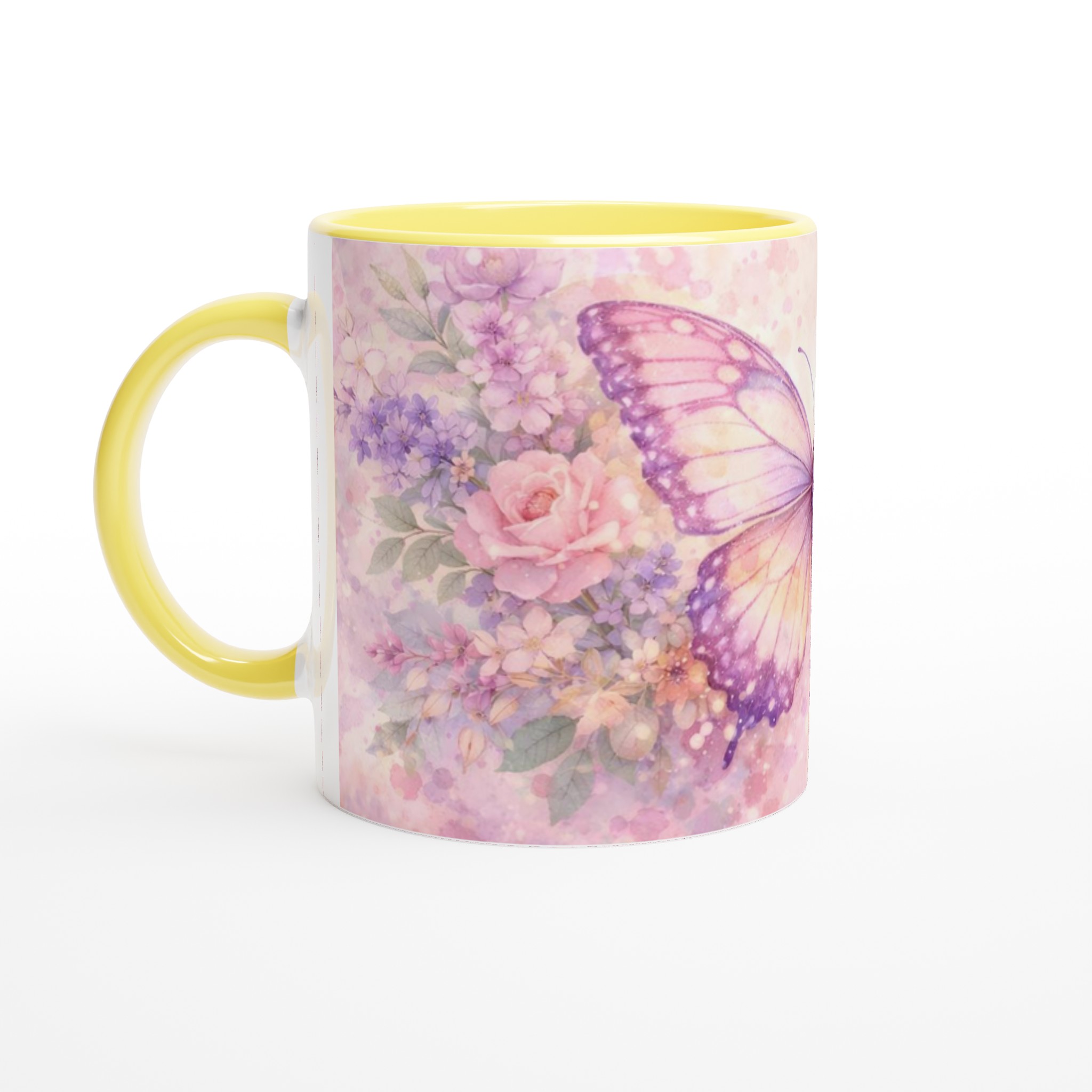Elegant 11oz Ceramic Mug with Soft Pastel Butterfly & Floral Design 3 97e22607-7f08-4f10-ba04-78da5f3e374d