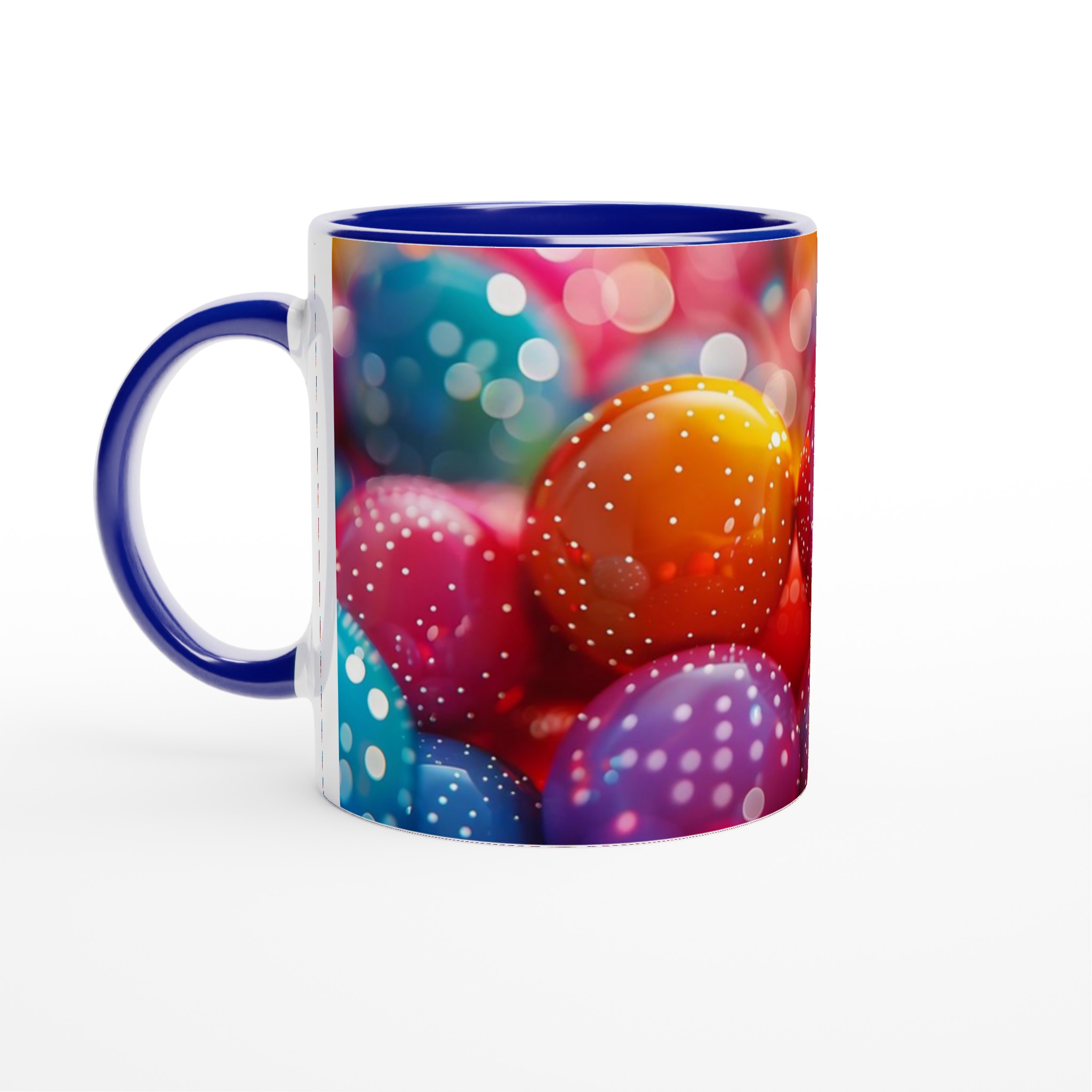 Färgglad prickig 11oz keramikmugg – välj din favoritfärg för en personlig touch! 2 9824e116-83c6-4e07-a69a-3b6dcf7ec758