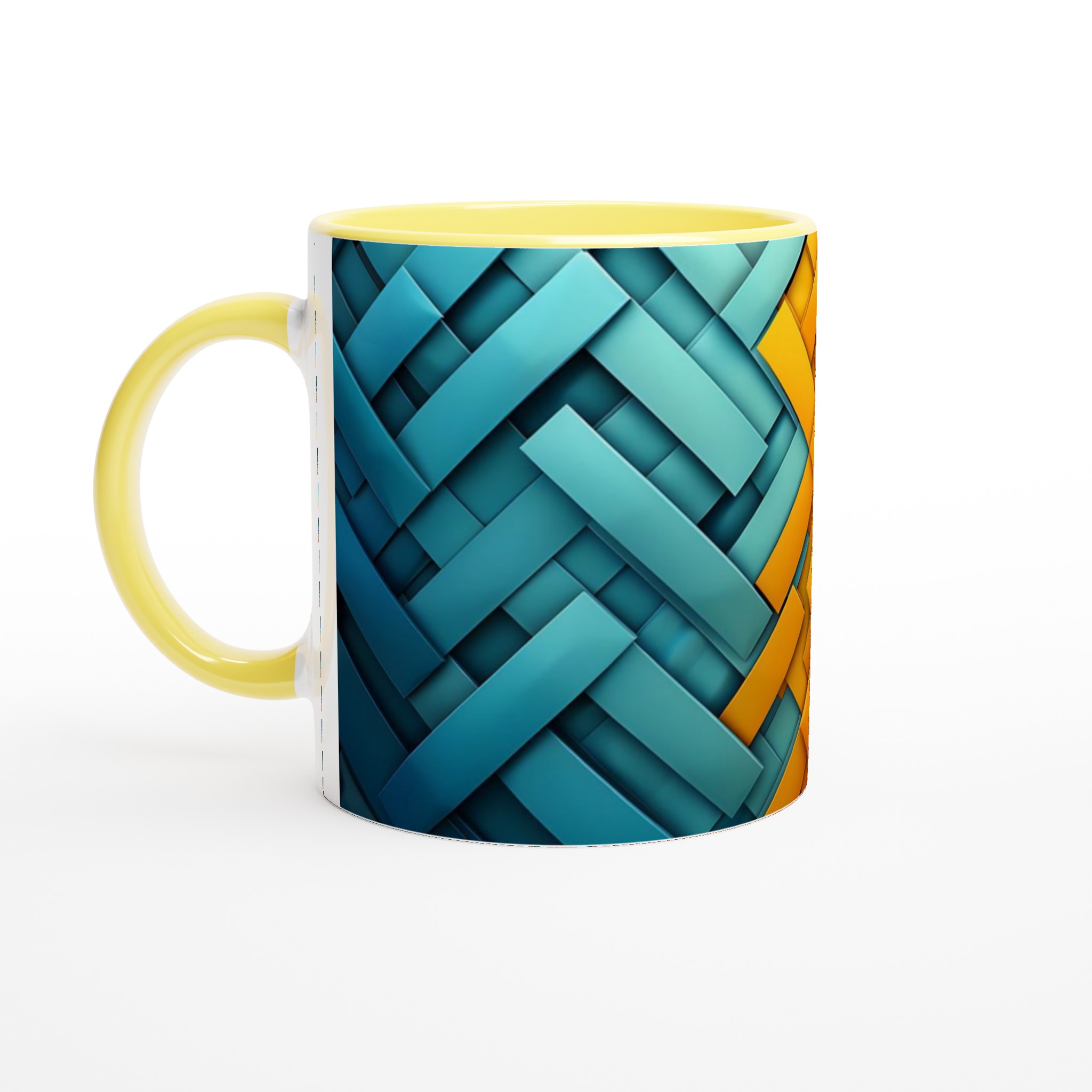 Abstrakt Mosaik Keramikmugg - 11oz Hållbar Design för Färgglada Stunder 3 985f39dc-9ebe-4934-83a6-69524a0eb4d3