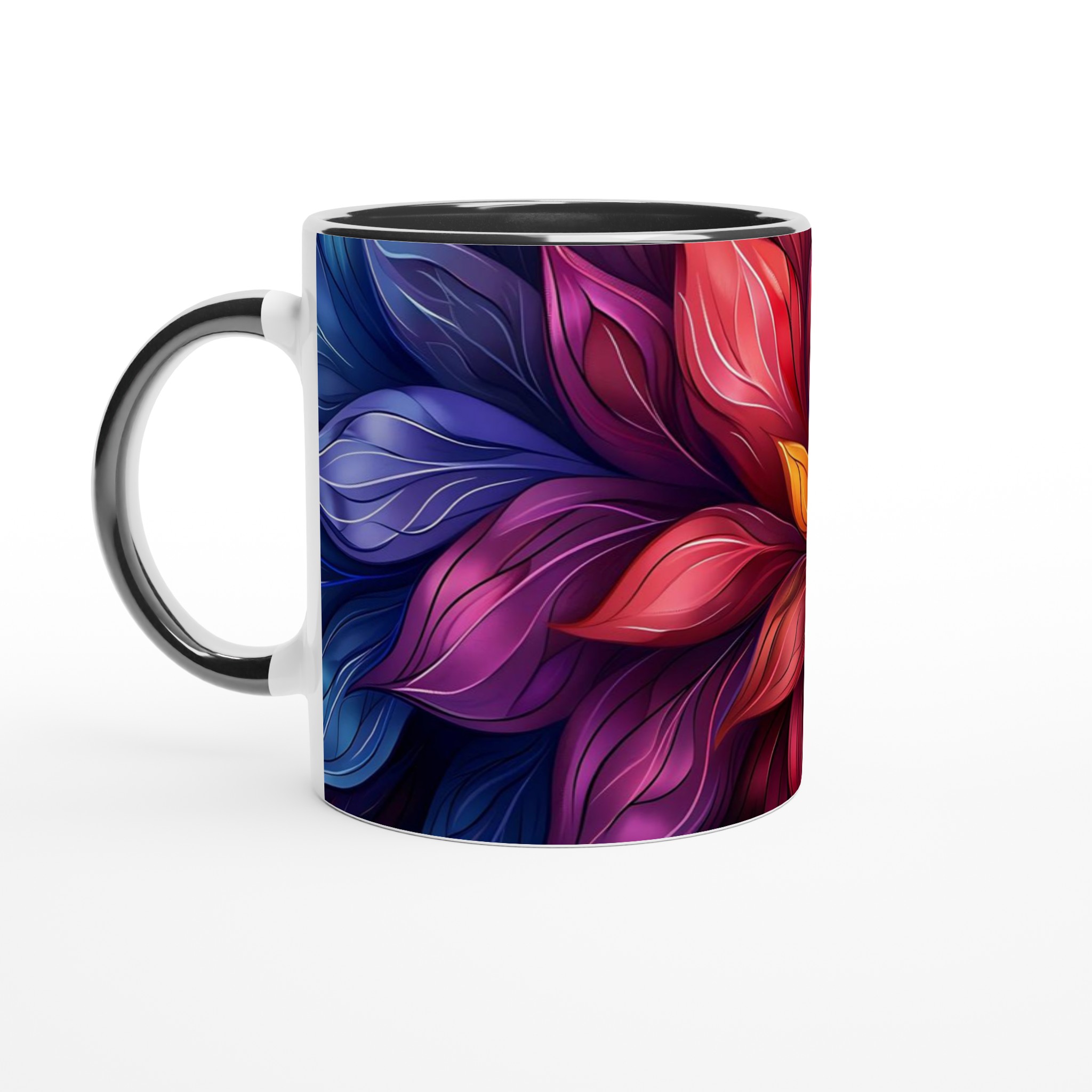 Abstrakt Blommig 11oz Keramisk Mugg – Konstfull Design i Levande Färger, Välj Din Favoritnyans! 4 988d51f0-0438-4d7b-9f3f-bcd5d51acdb8