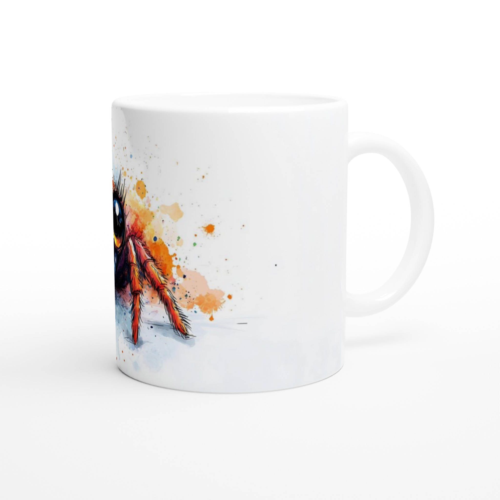 Söt akvarell spindelmugg - Levande, Lekfull Design med Stora Ögon. Välj din favoritfärg! 9 98b02b3c-3d1d-44f7-829a-98fce4c15d70