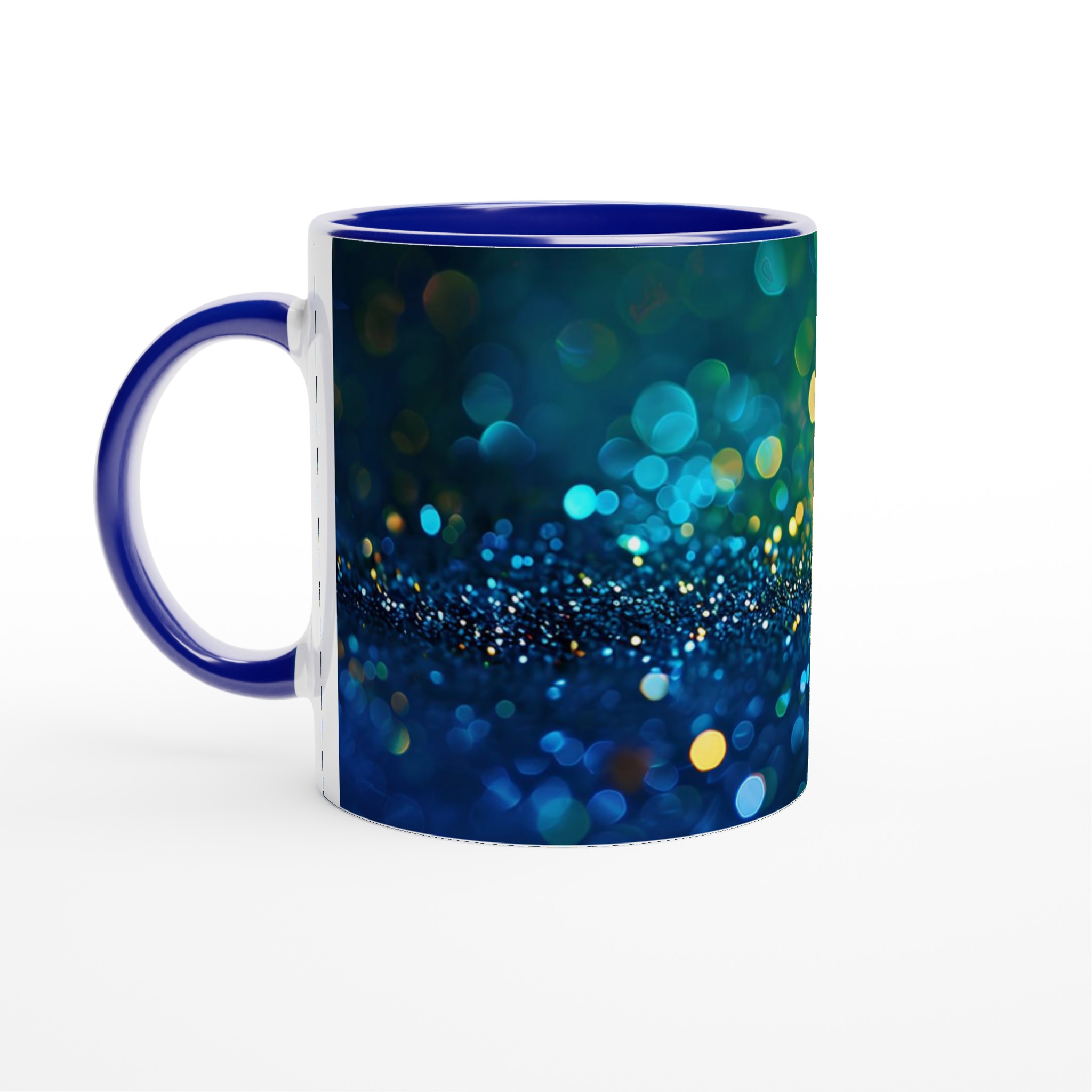Glittrande Bokeh Keramisk Mugg – 11 oz premiummugg i ditt val av färg 2 992de4c7-27db-40f9-b8e5-27149556d2e5
